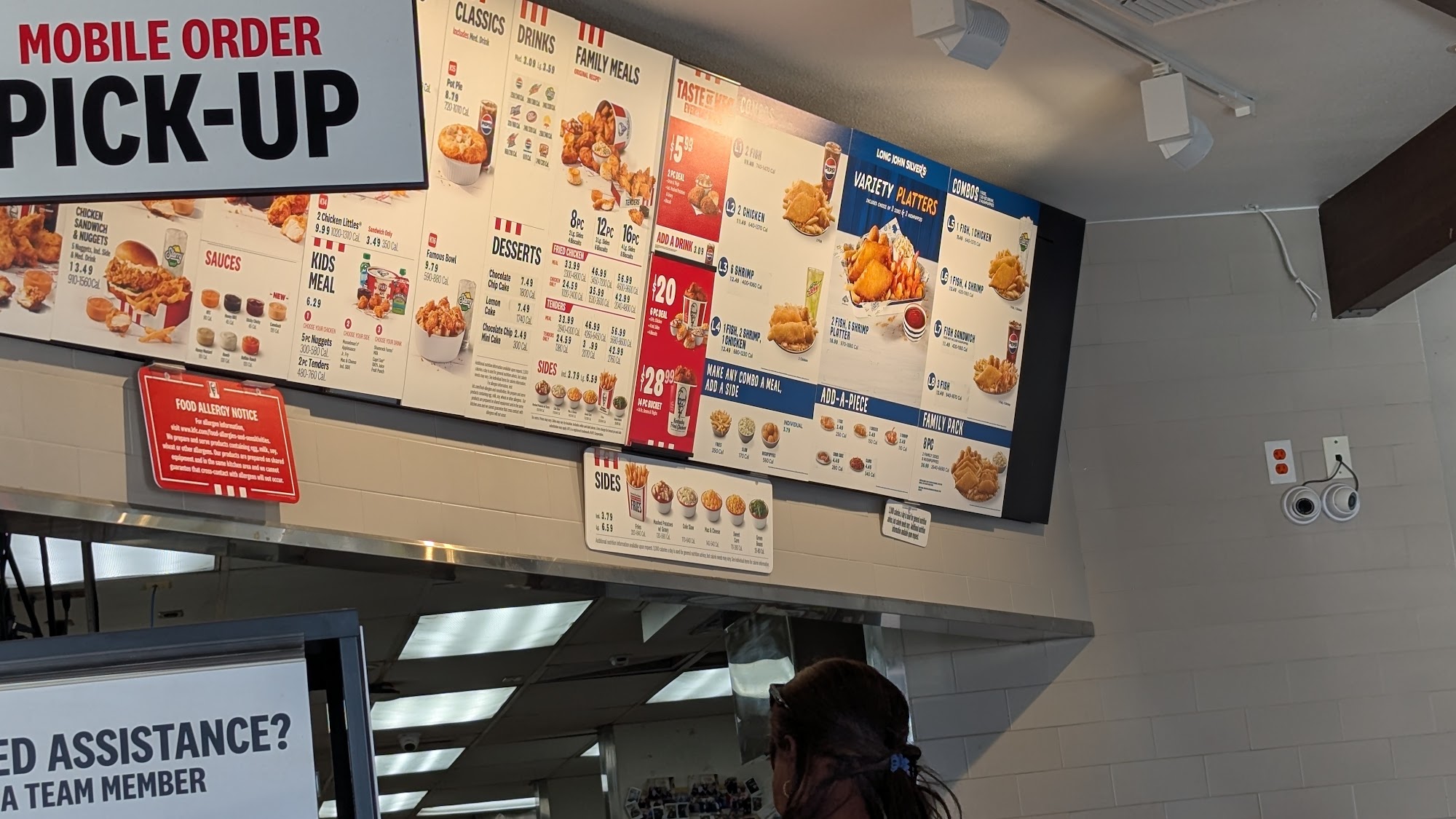 Long John Silver's | KFC Menu