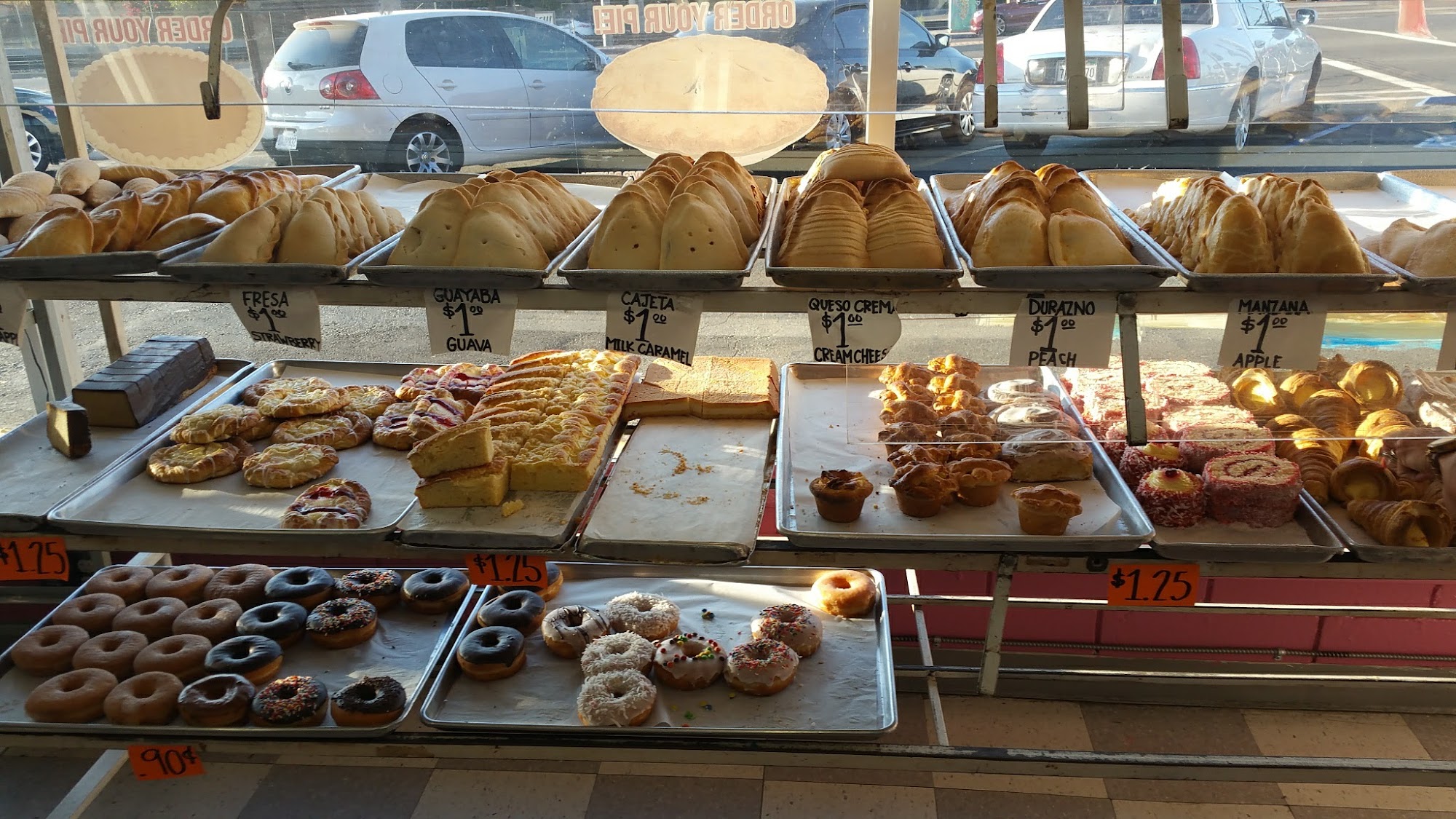 Sammy's Mexican Bakery Menu