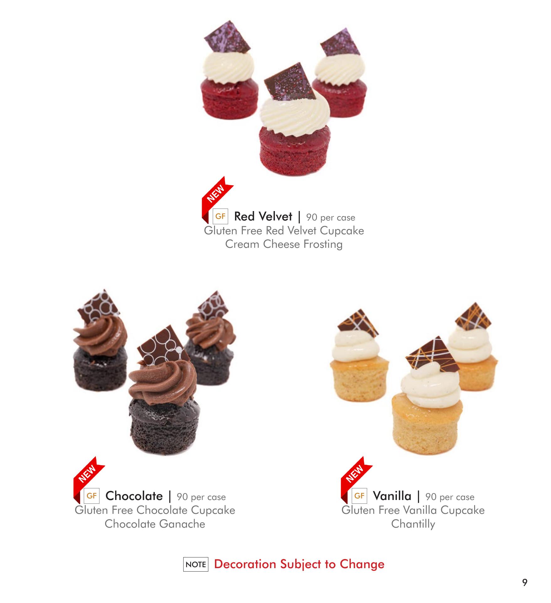 Opera Patisserie Menu
