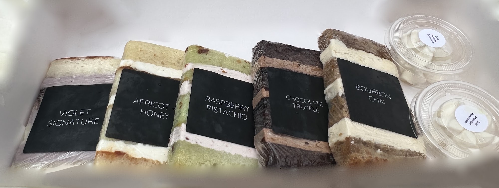 Violet Cake Co. Menu