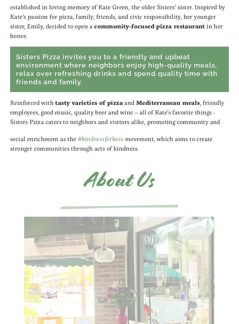 Little Sisters Pizza