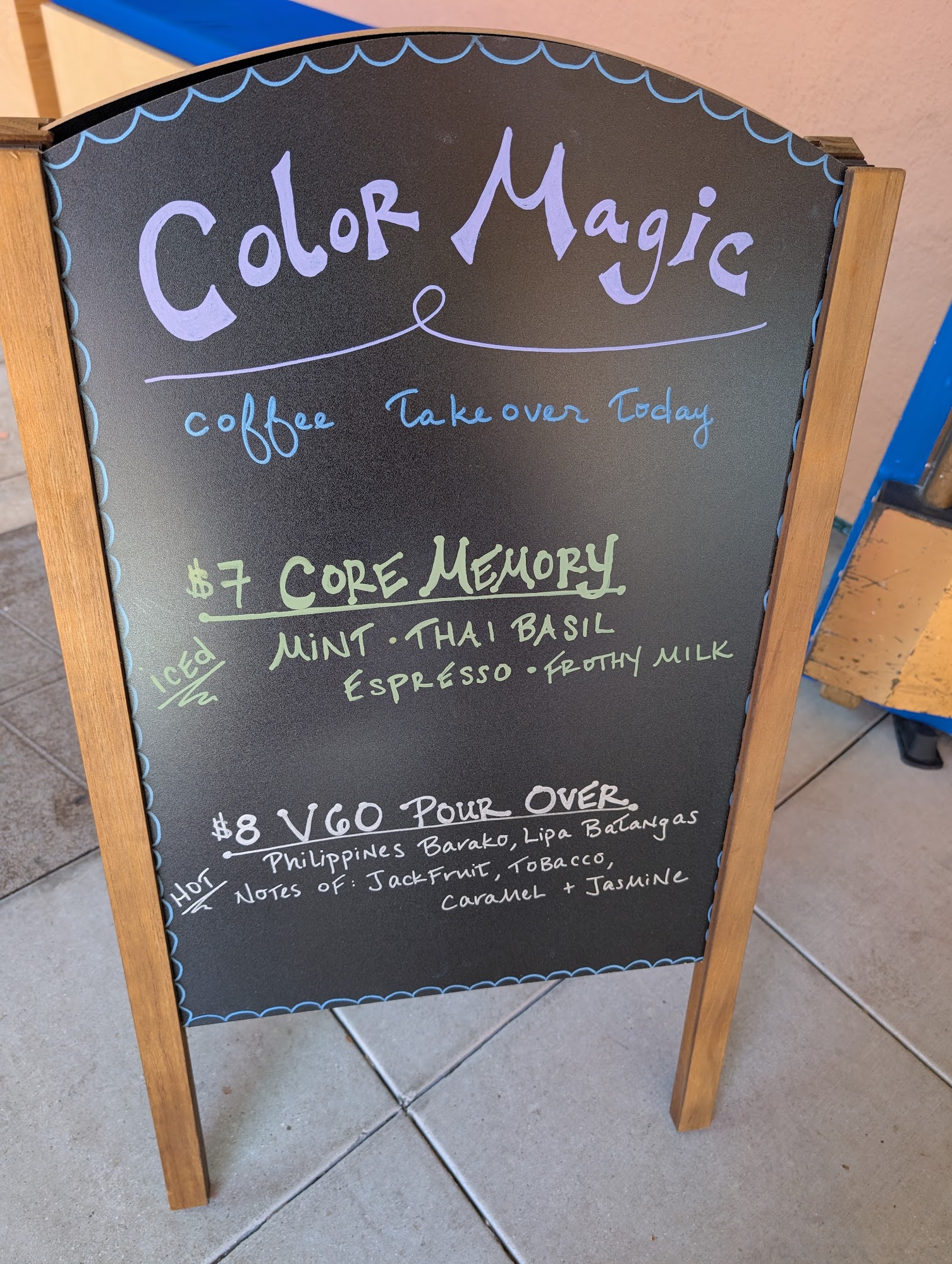 Wildflour Menu