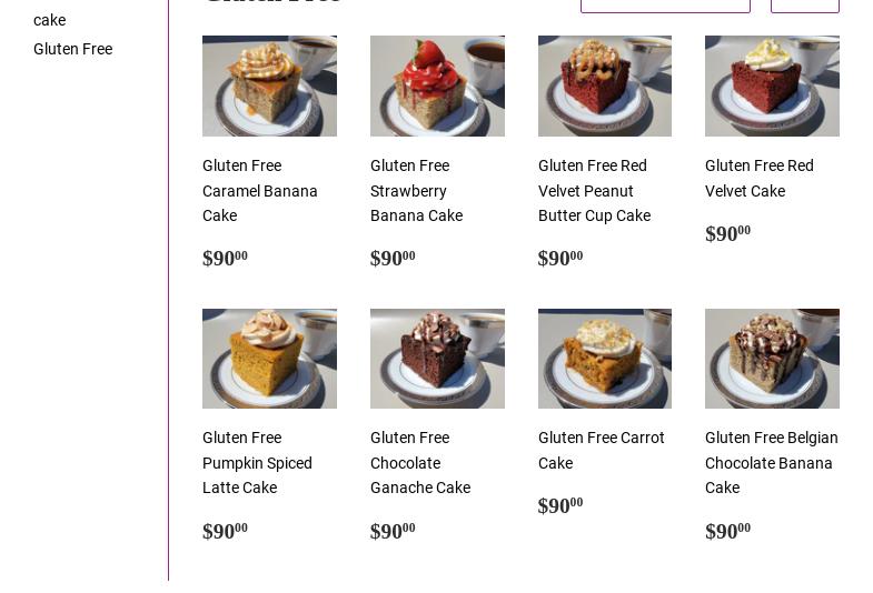 Nora's Desserts Menu