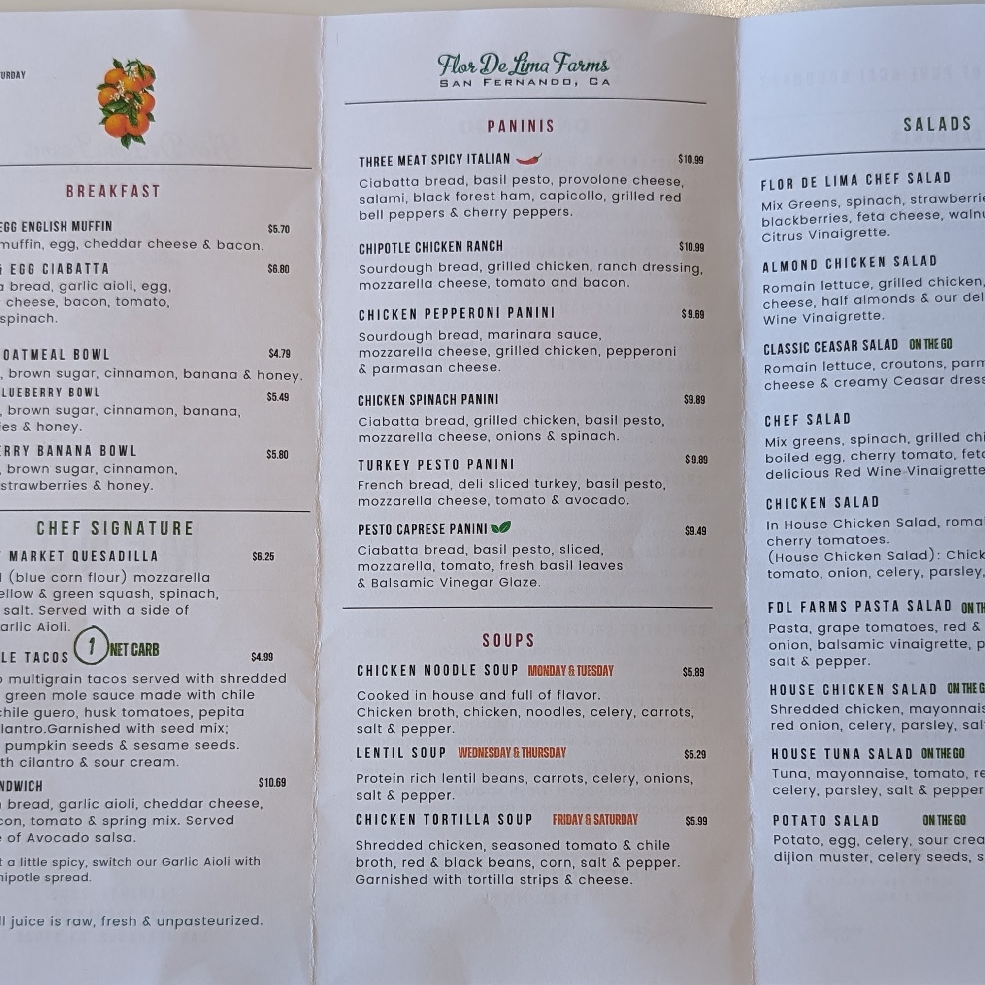 Flor De Lima Farms San Fernando