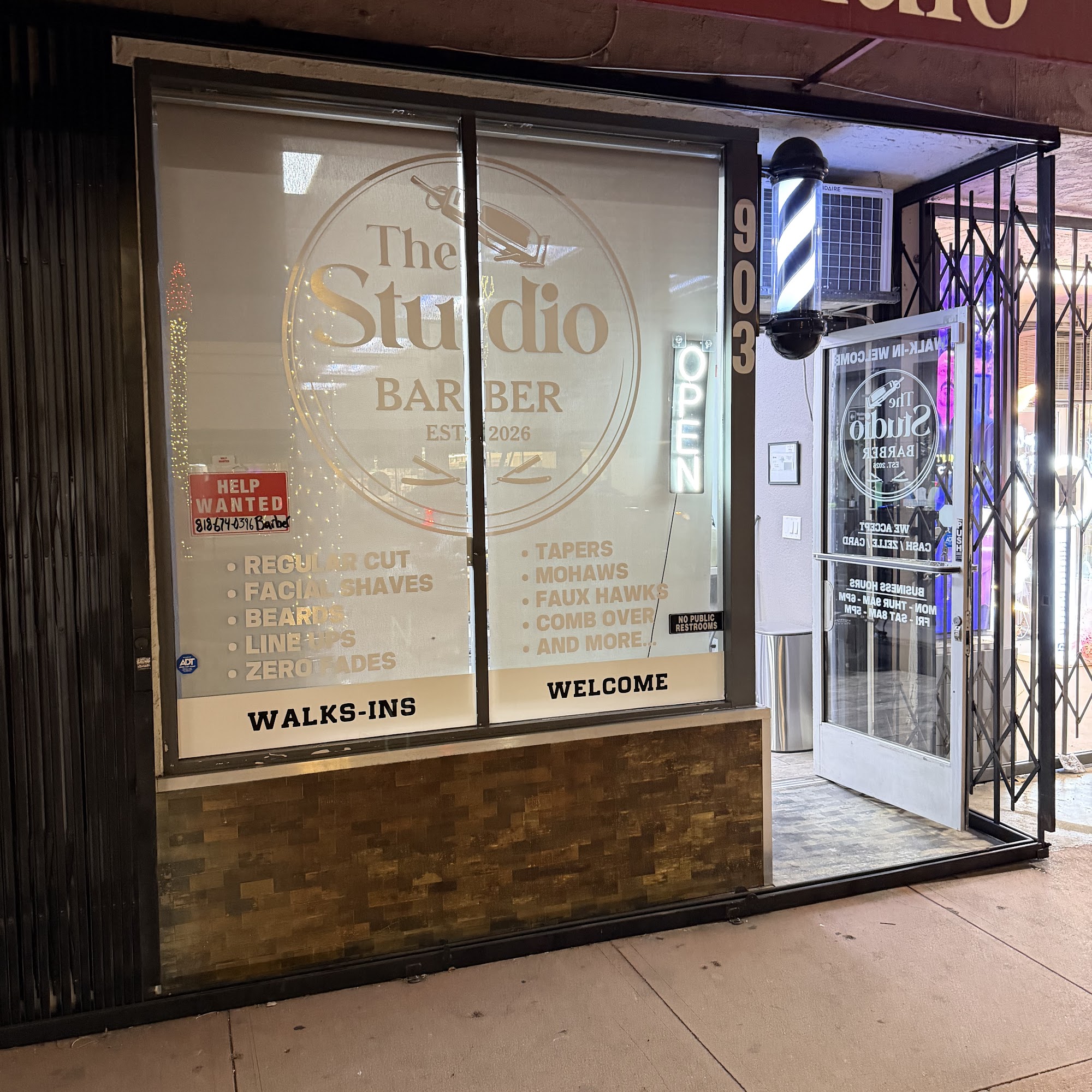 The Studio Barber 903 San Fernando Rd, San Fernando California 91340