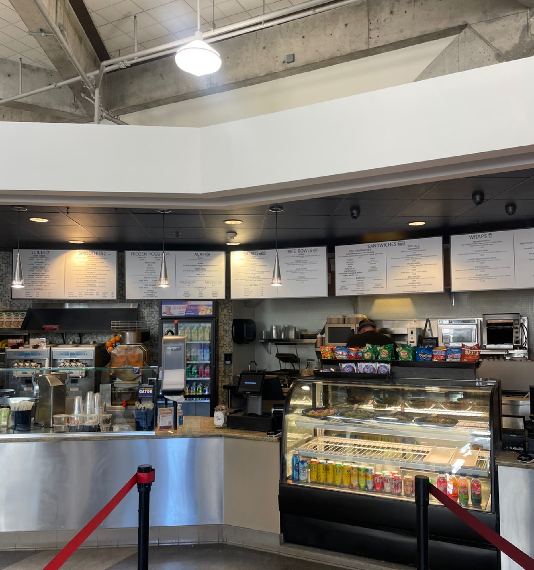 Natural Sensations Menu