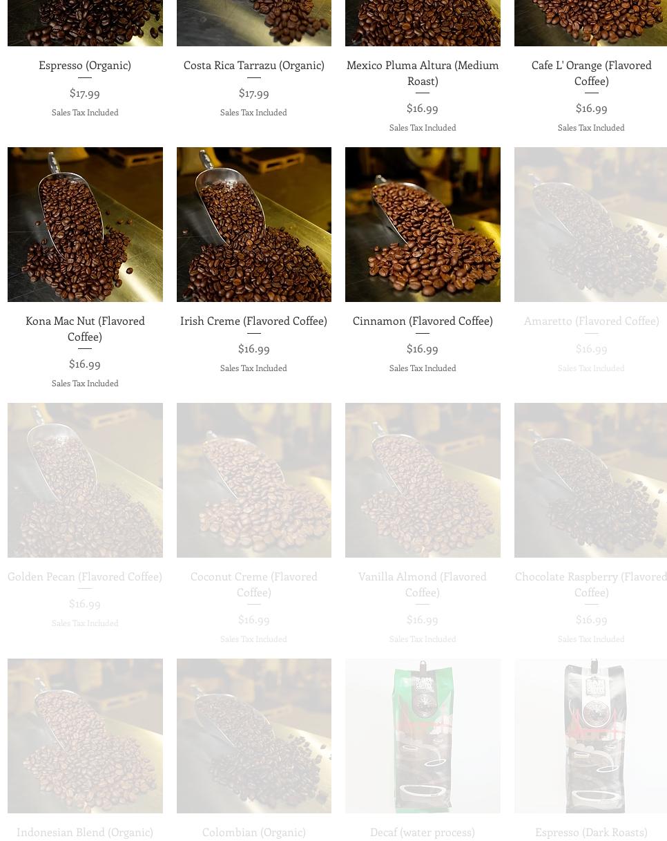 San Francisco Coffee Company Menu