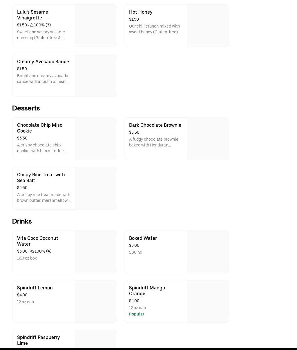 lulubowls (Hawaiian-Inspired Bowls - SoMa) Menu