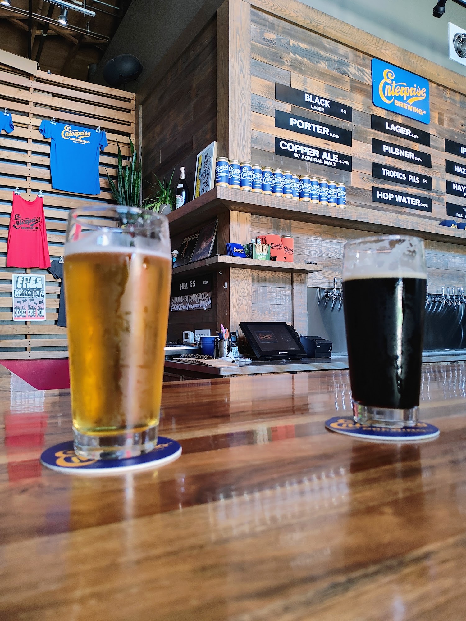 Enterprise Brewing Co Menu