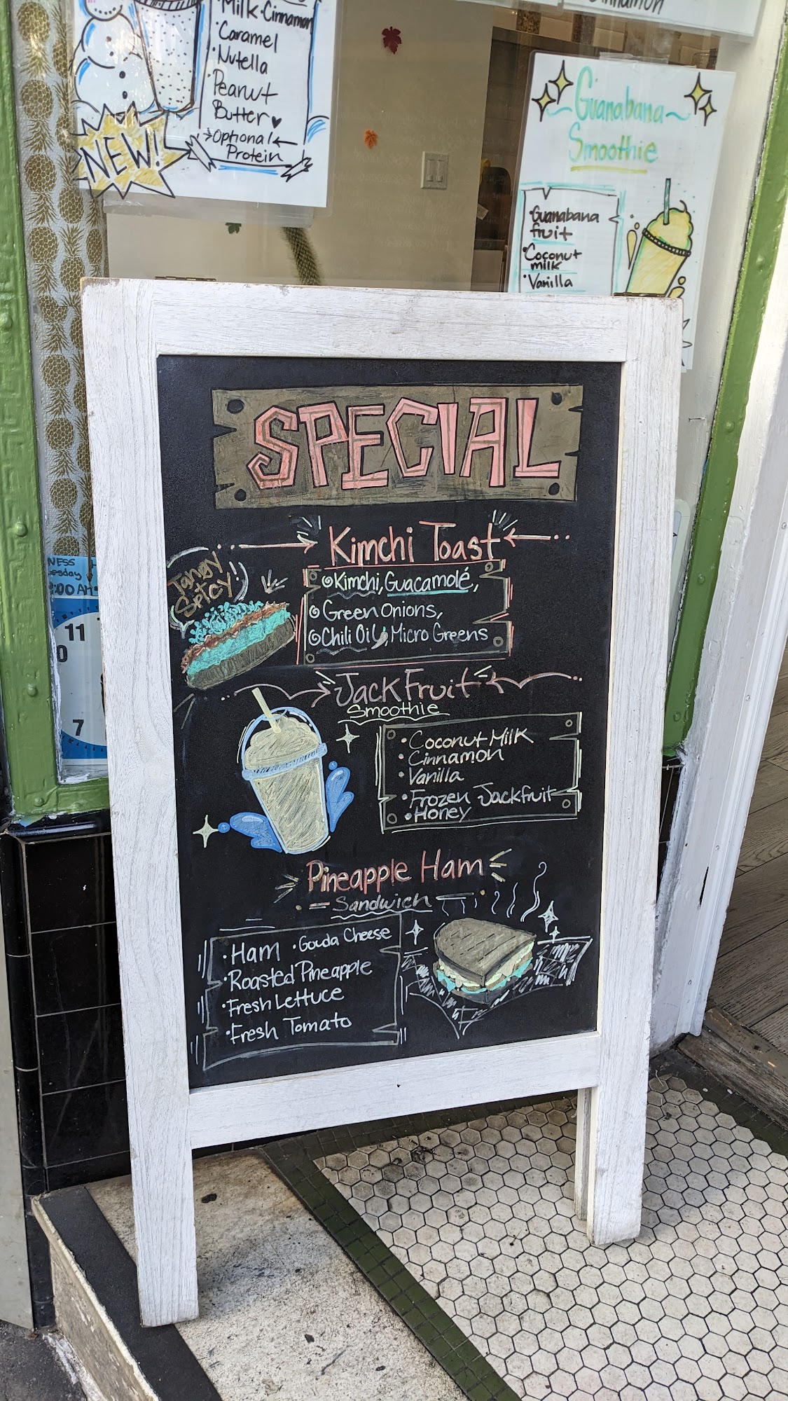 Better Than Sweet Menu