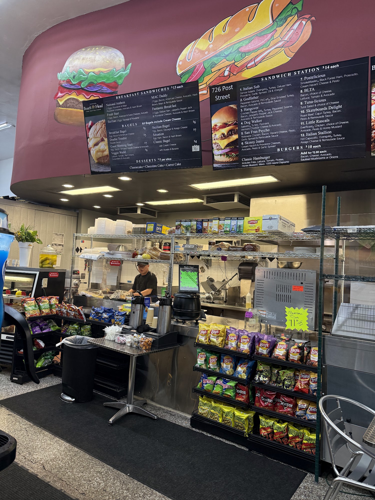 Uncle Joe's Spot Menu