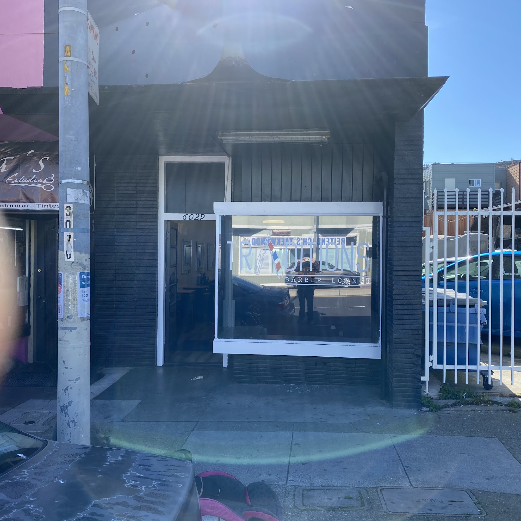 Traditions Barber Lounge 5763 Mission St, San Francisco California 94112