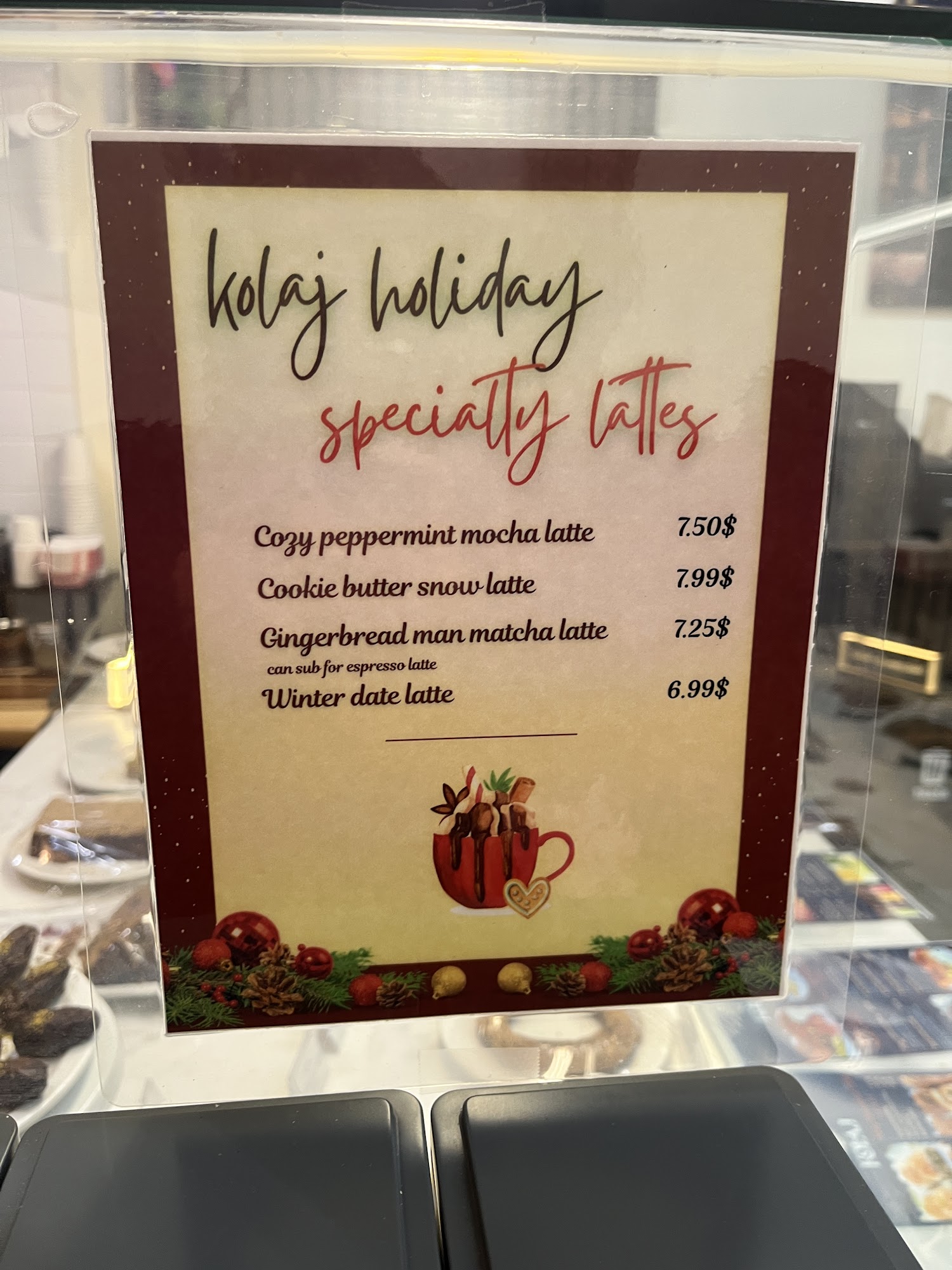Kolaj Menu