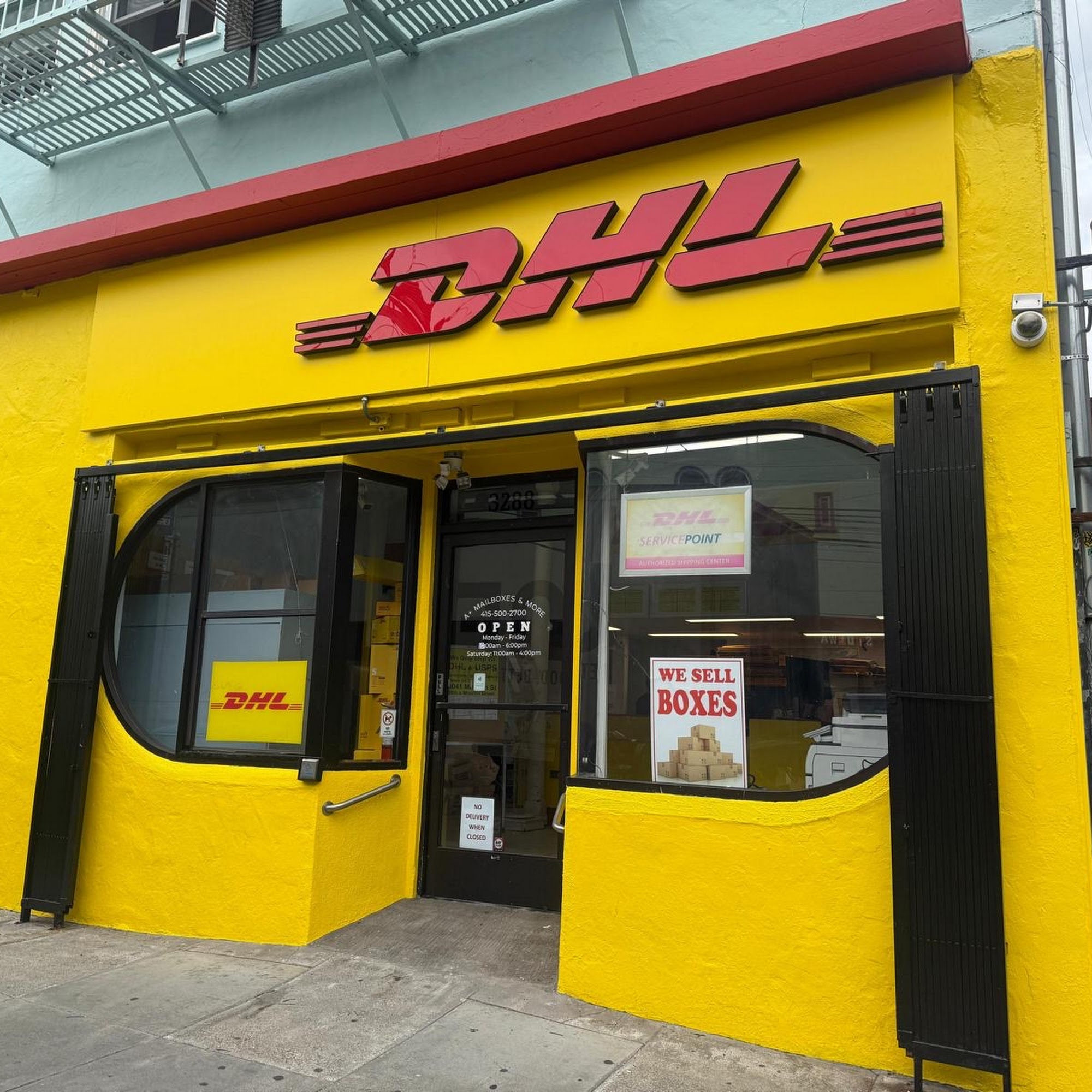 DHL Express Service Point San Francisco
