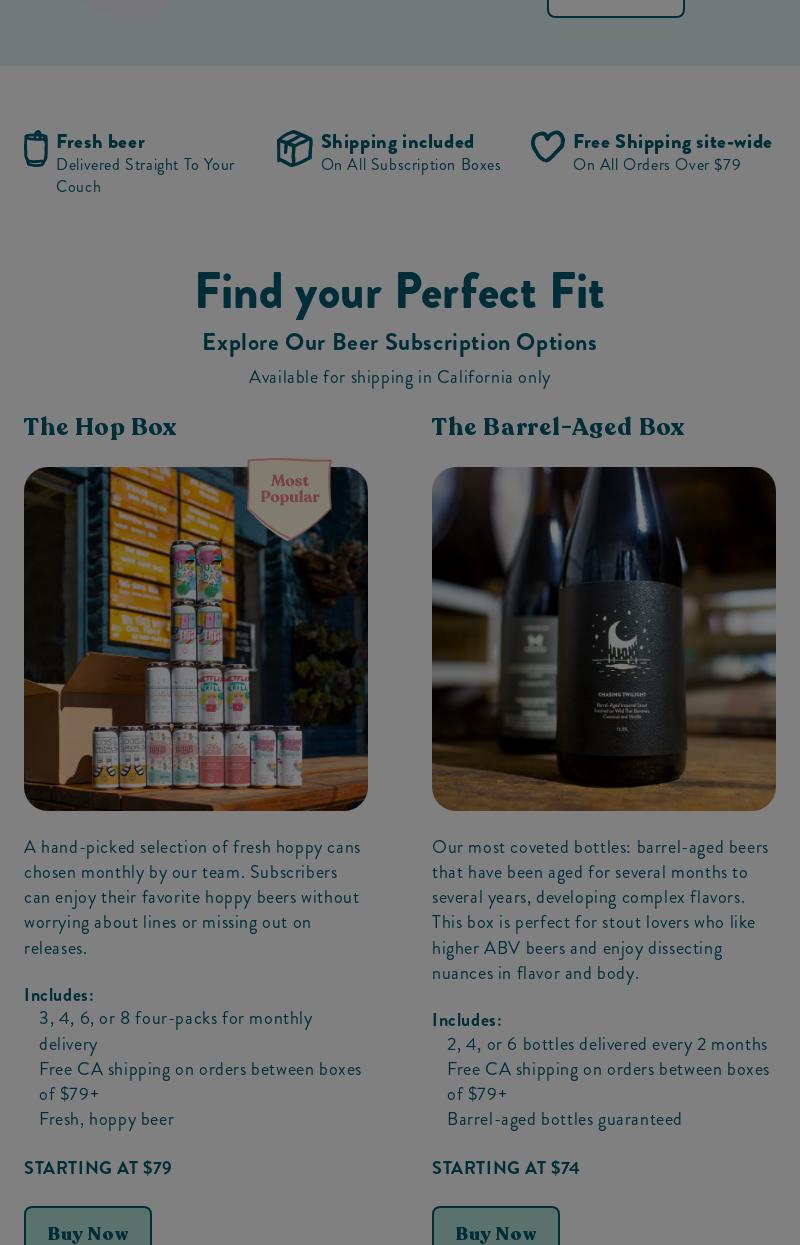 Humble Sea Brewing Co. Menu