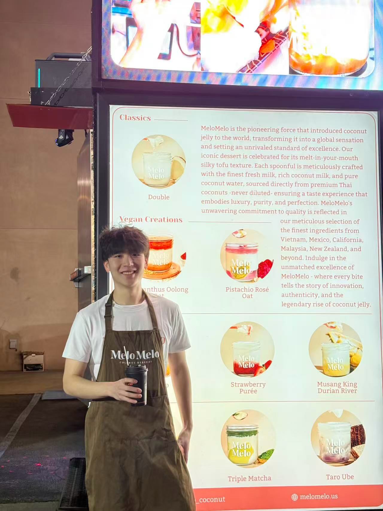 MeloMelo Coconut Dessert San Gabriel