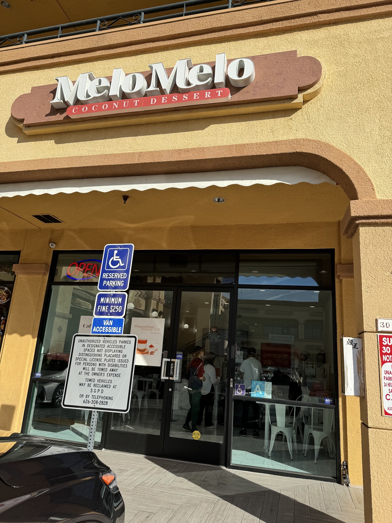 MeloMelo Coconut Dessert San Gabriel