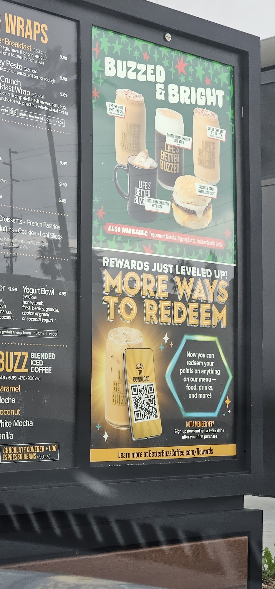 Better Buzz Coffee San Jacinto Menu