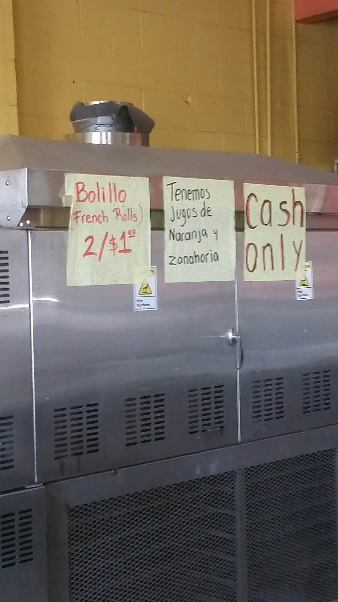 Bui Phong Bakery Menu