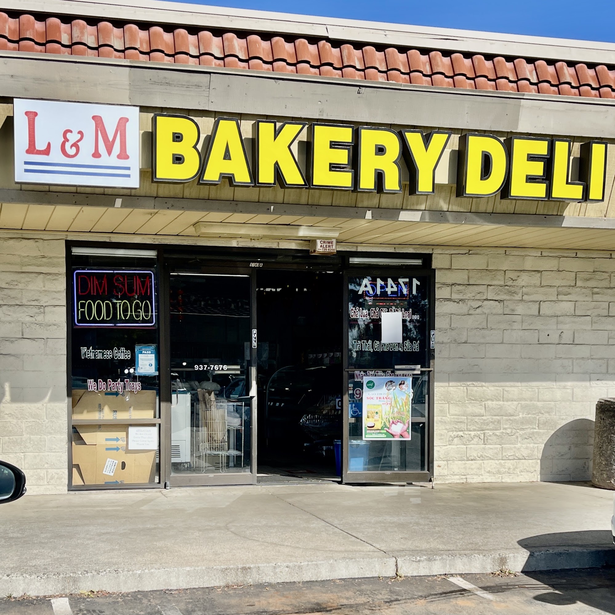 L & M Bakery & Deli Menu