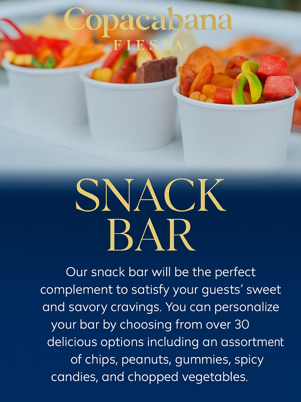 Copacabana fresh fruit Menu