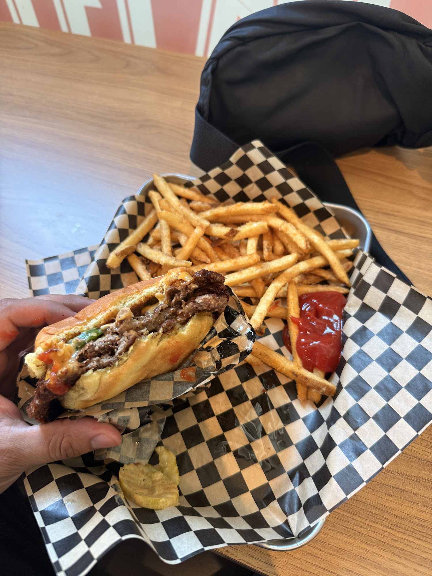 Sixth Street Burger Menu