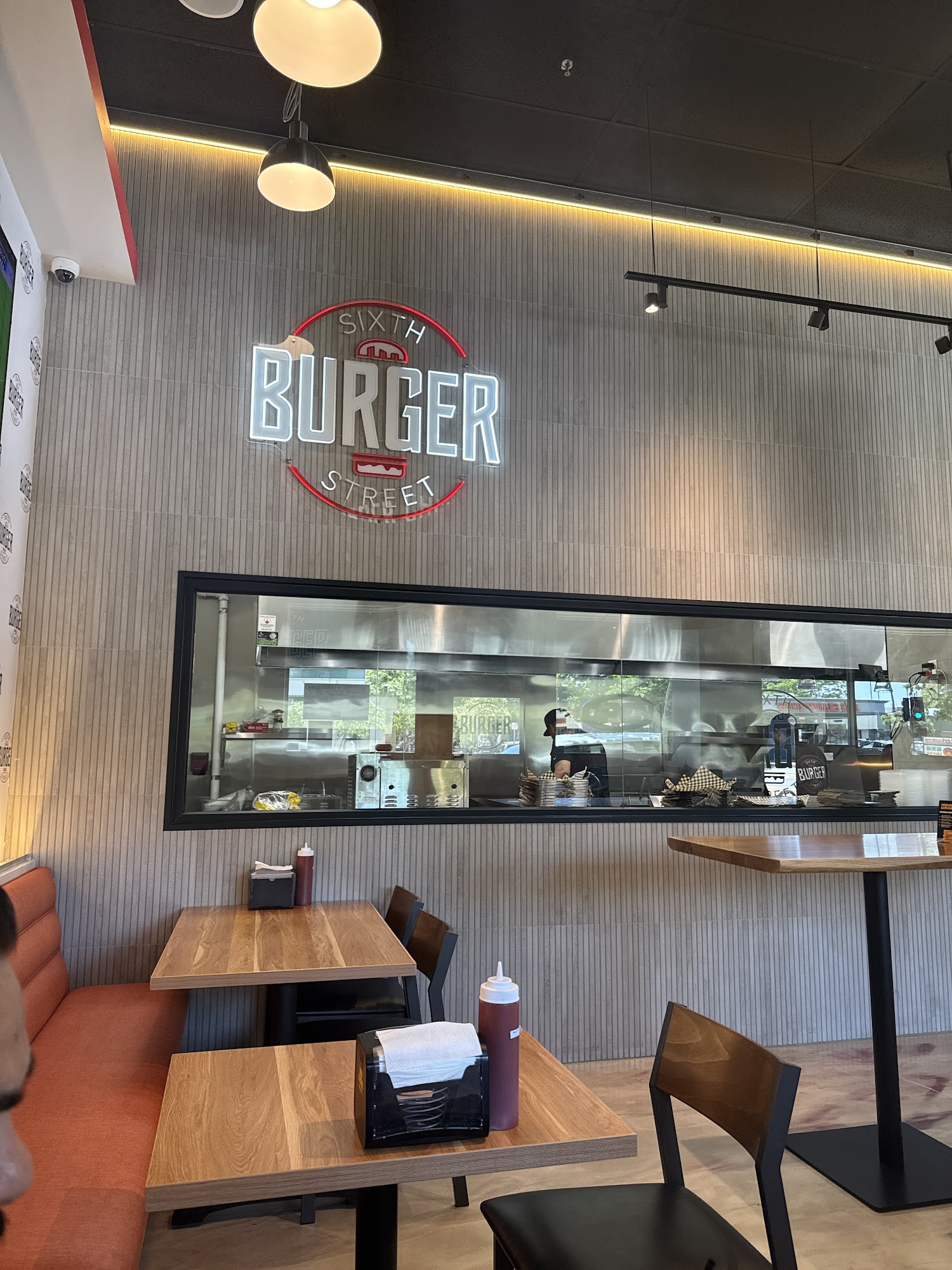 Sixth Street Burger Menu