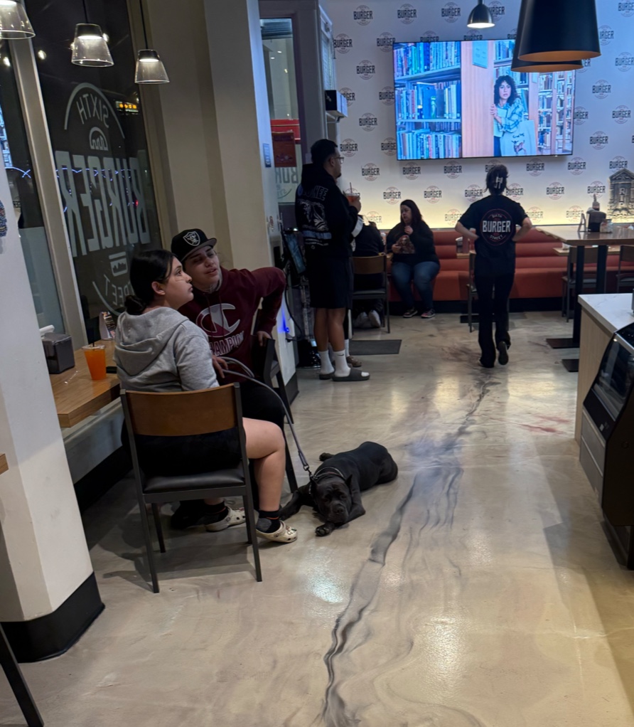 Sixth Street Burger Menu