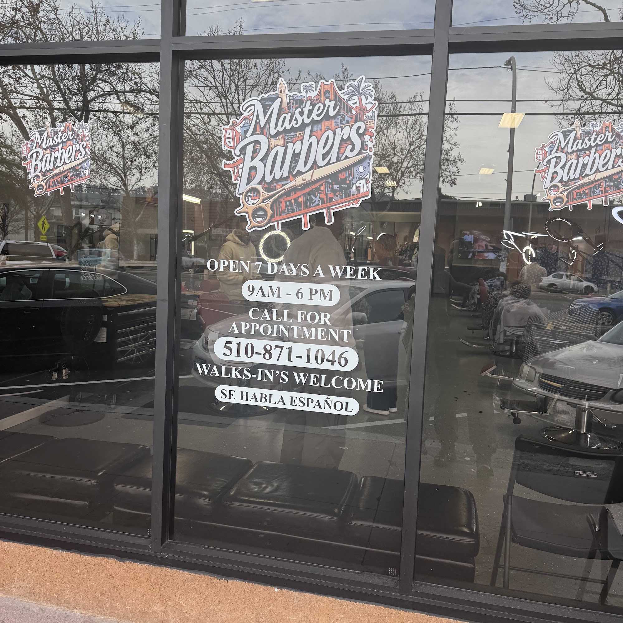 Master Barbers 14327 E 14th St unit b, San Leandro California 94578