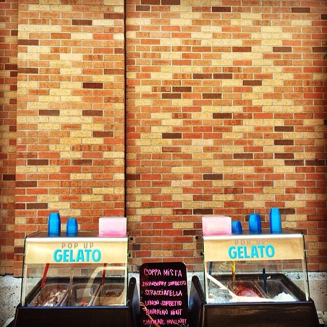 Pop Up Gelato Menu