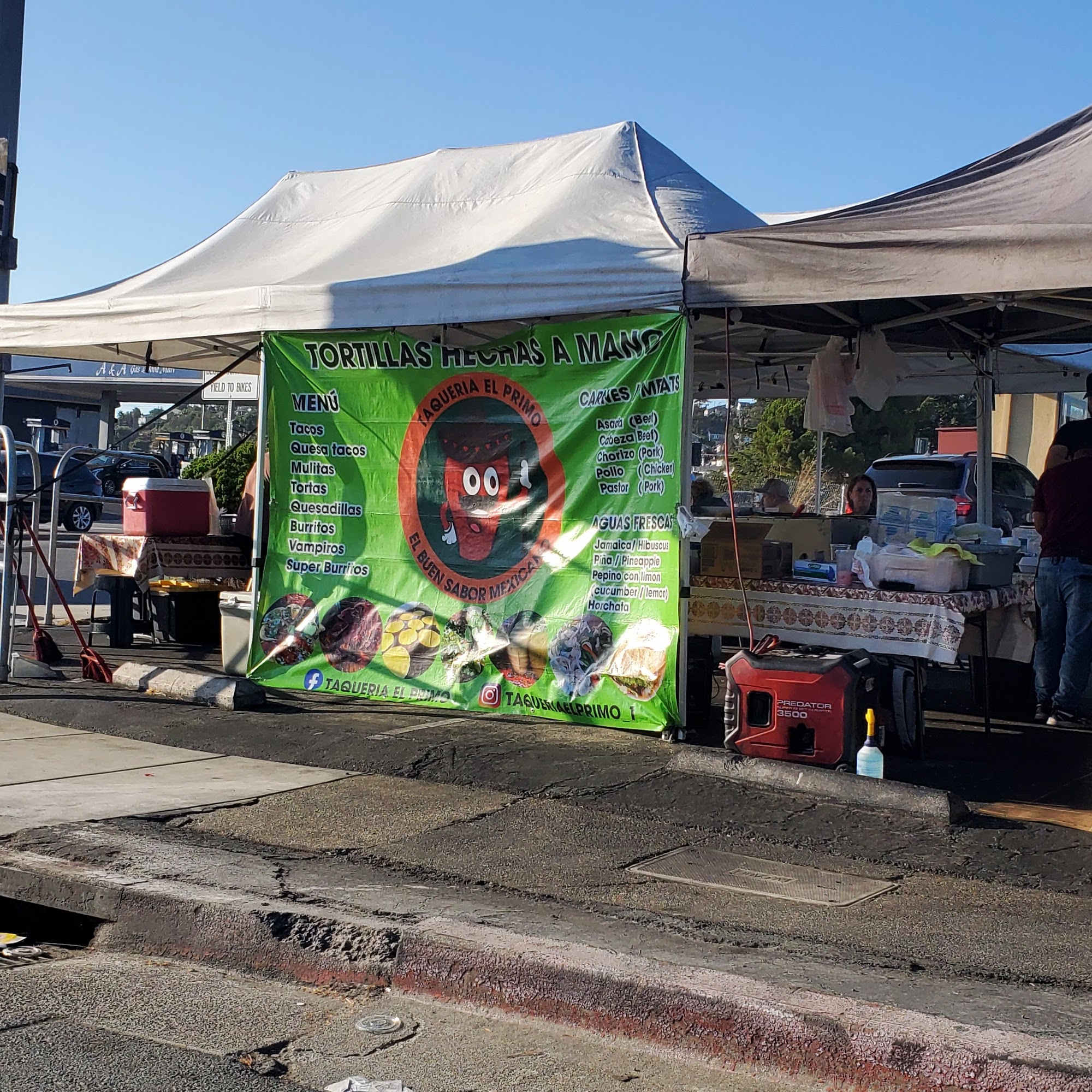 Taqueria El Primo b/t Fairmont Dr & 152nd Ave, 15290 Liberty St, San Leandro, CA 94578