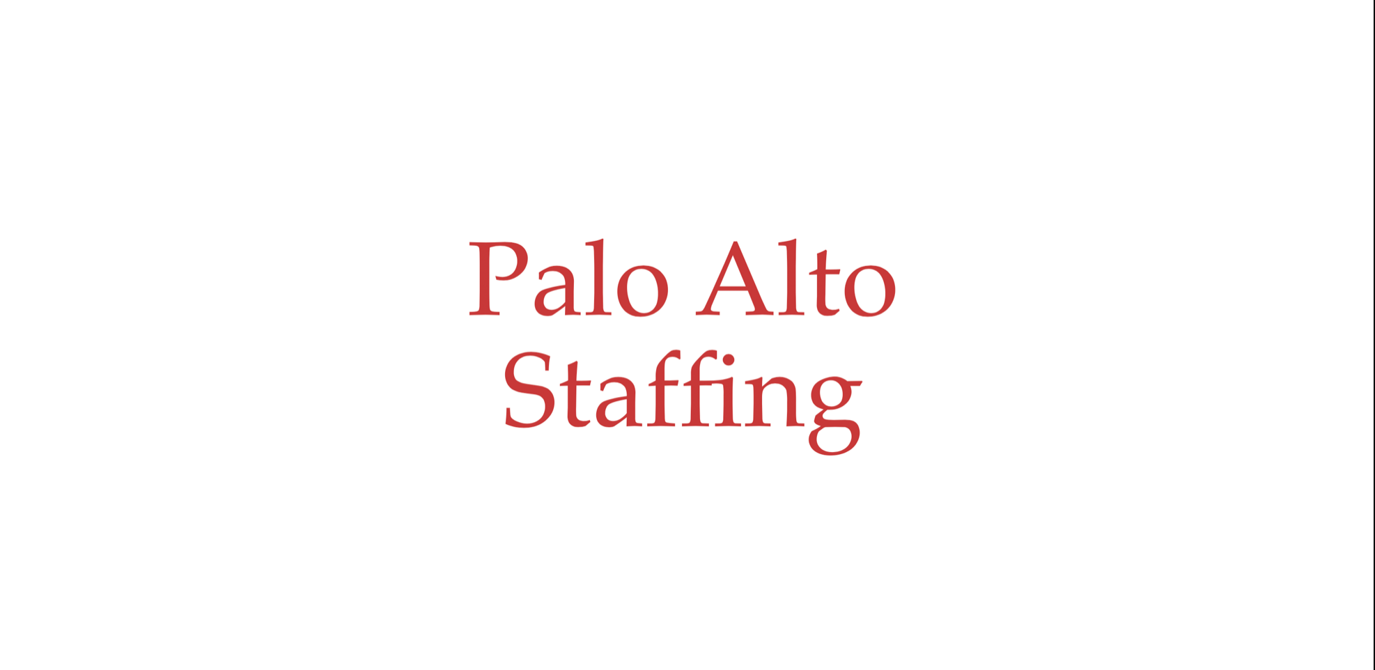 Palo Alto Staffing