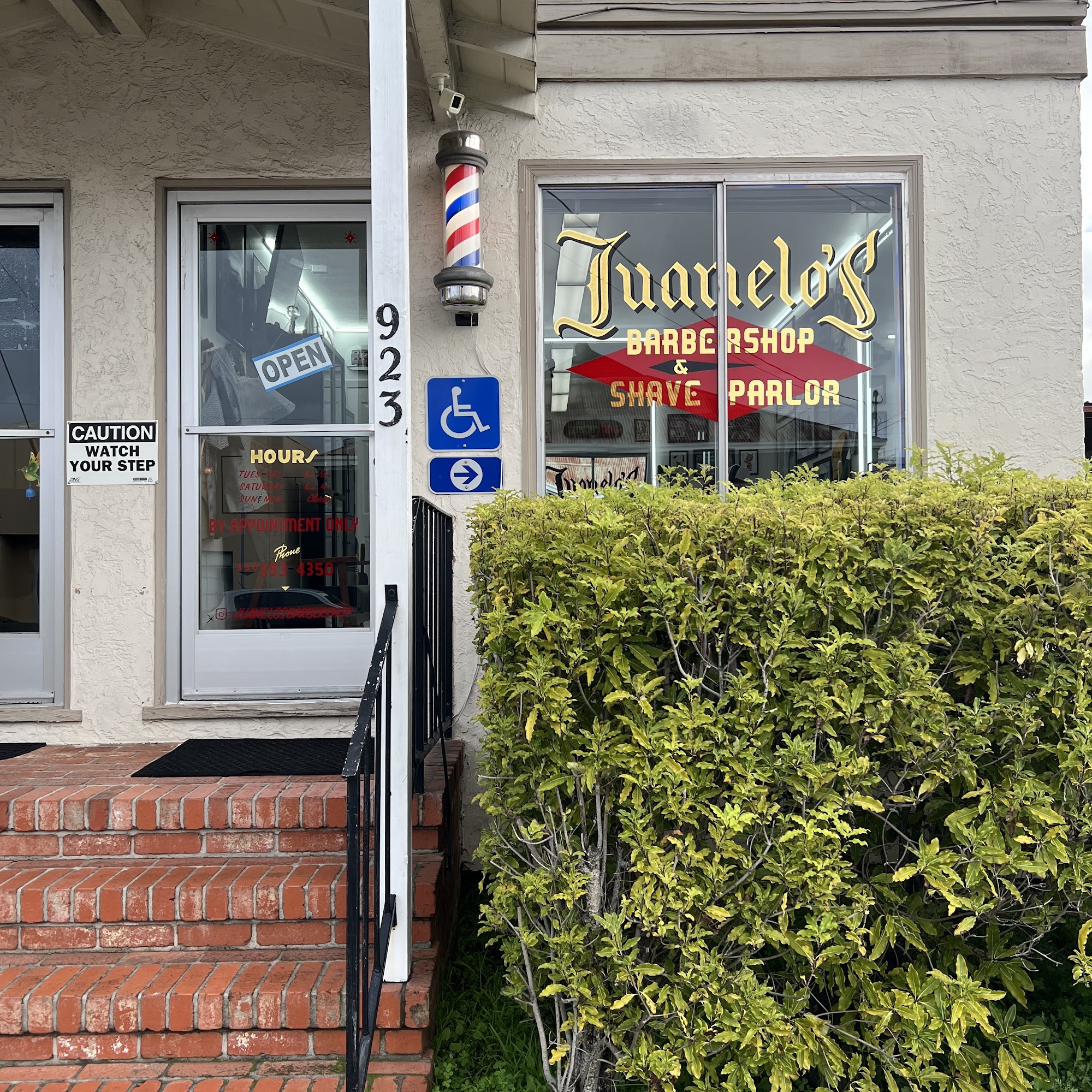 Juanelo’s Barbershop & Shave Parlor 923 S Claremont St Unit B, San Mateo California 94402