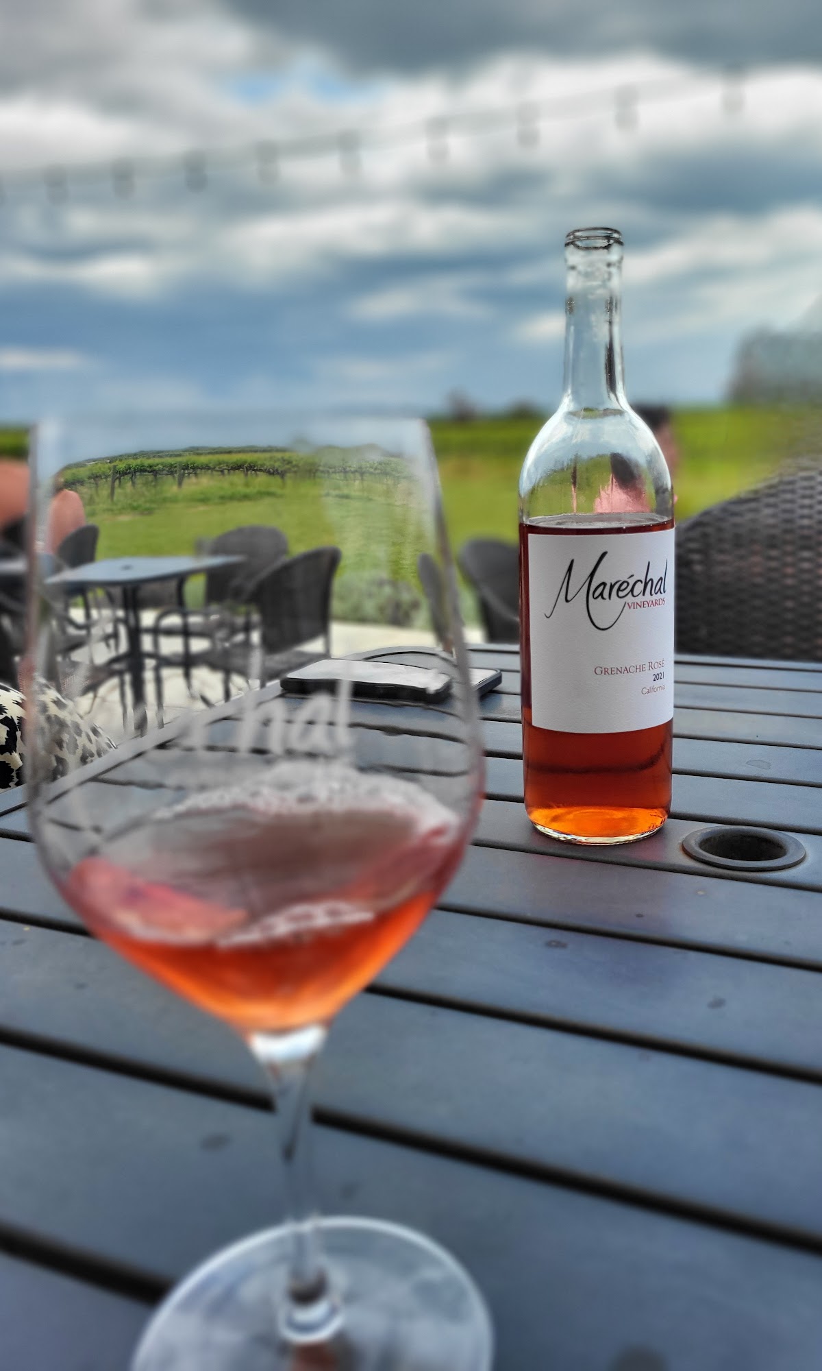 Marechal Vineyards Menu