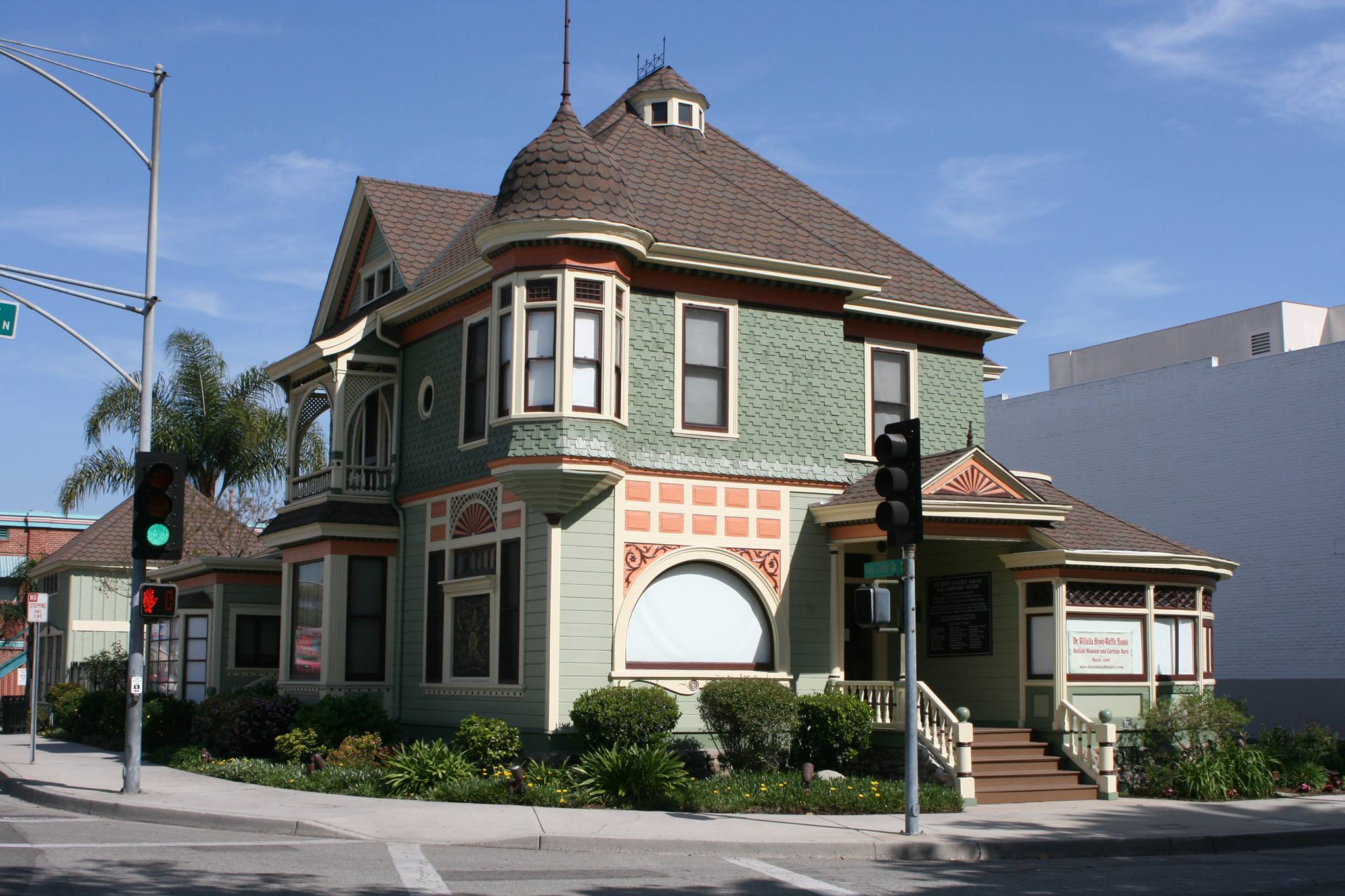 The Dr. Willella Howe-Waffle House and Medical Museum Santa Ana