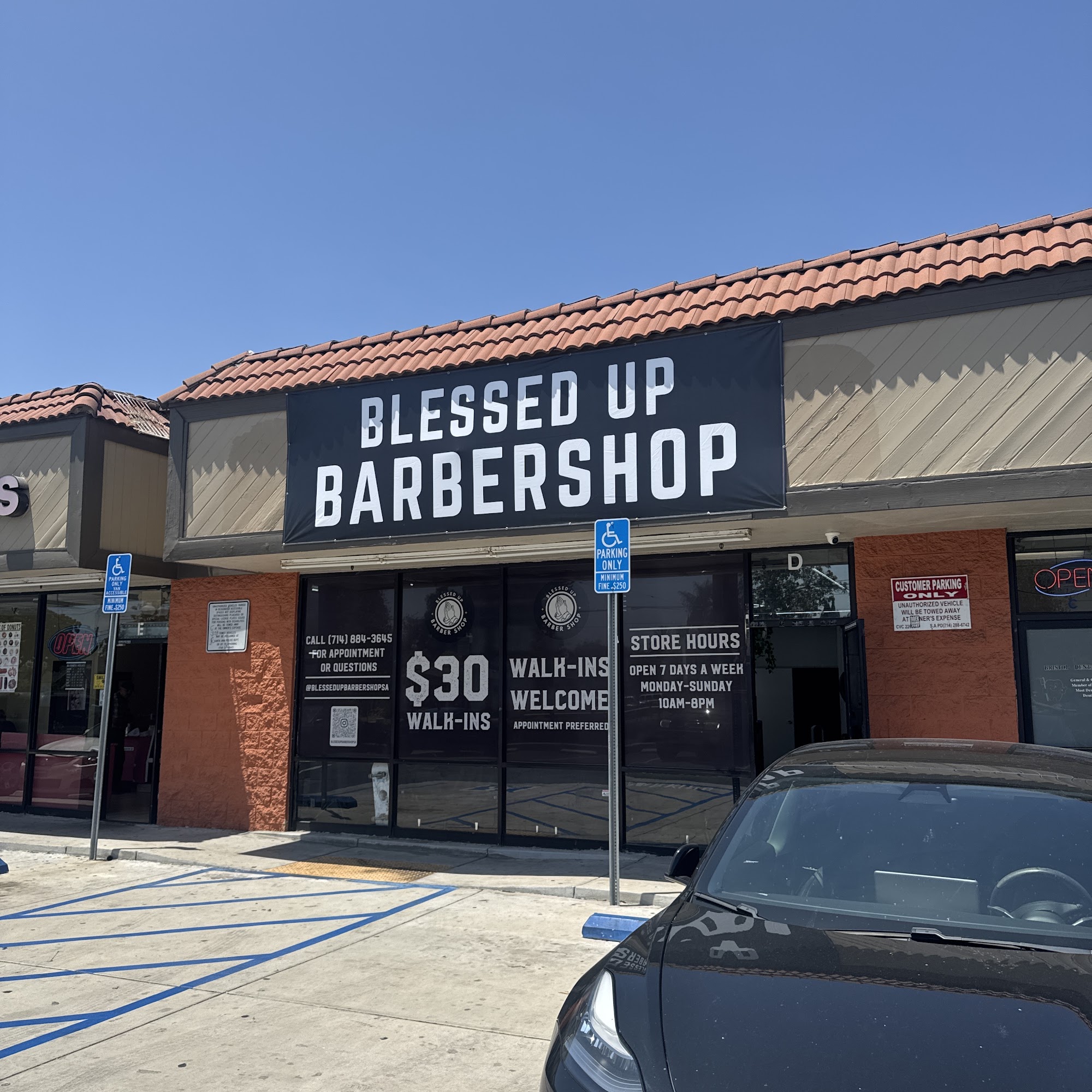 Blessed Up Barbershop Santa Ana