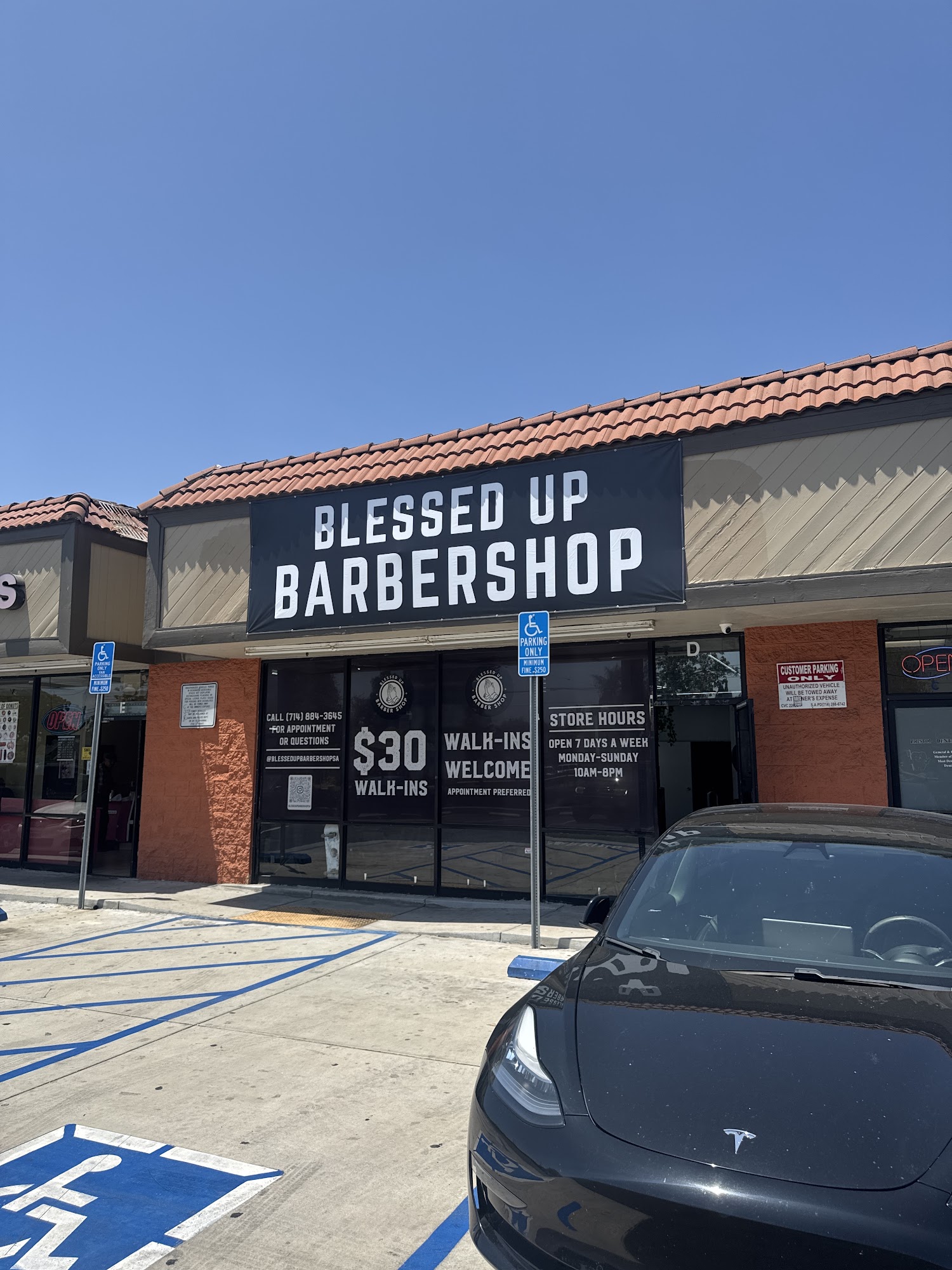 Blessed Up Barbershop Santa Ana