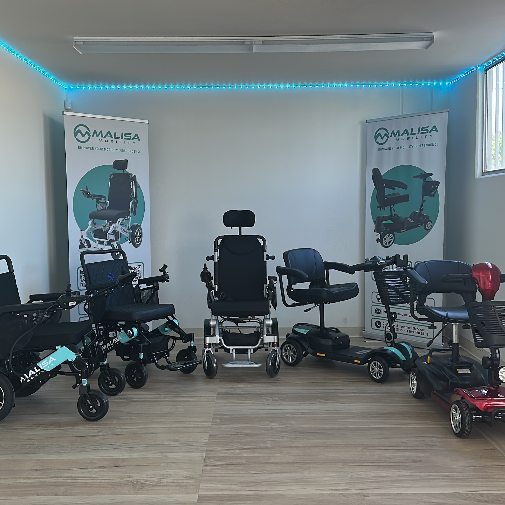 Electric wheelchair and Scooter Company MALISA MOBILITY Santa Ana