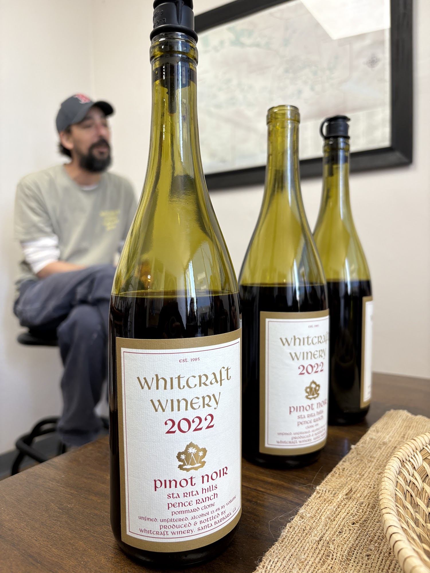 Whitcraft Winery Menu