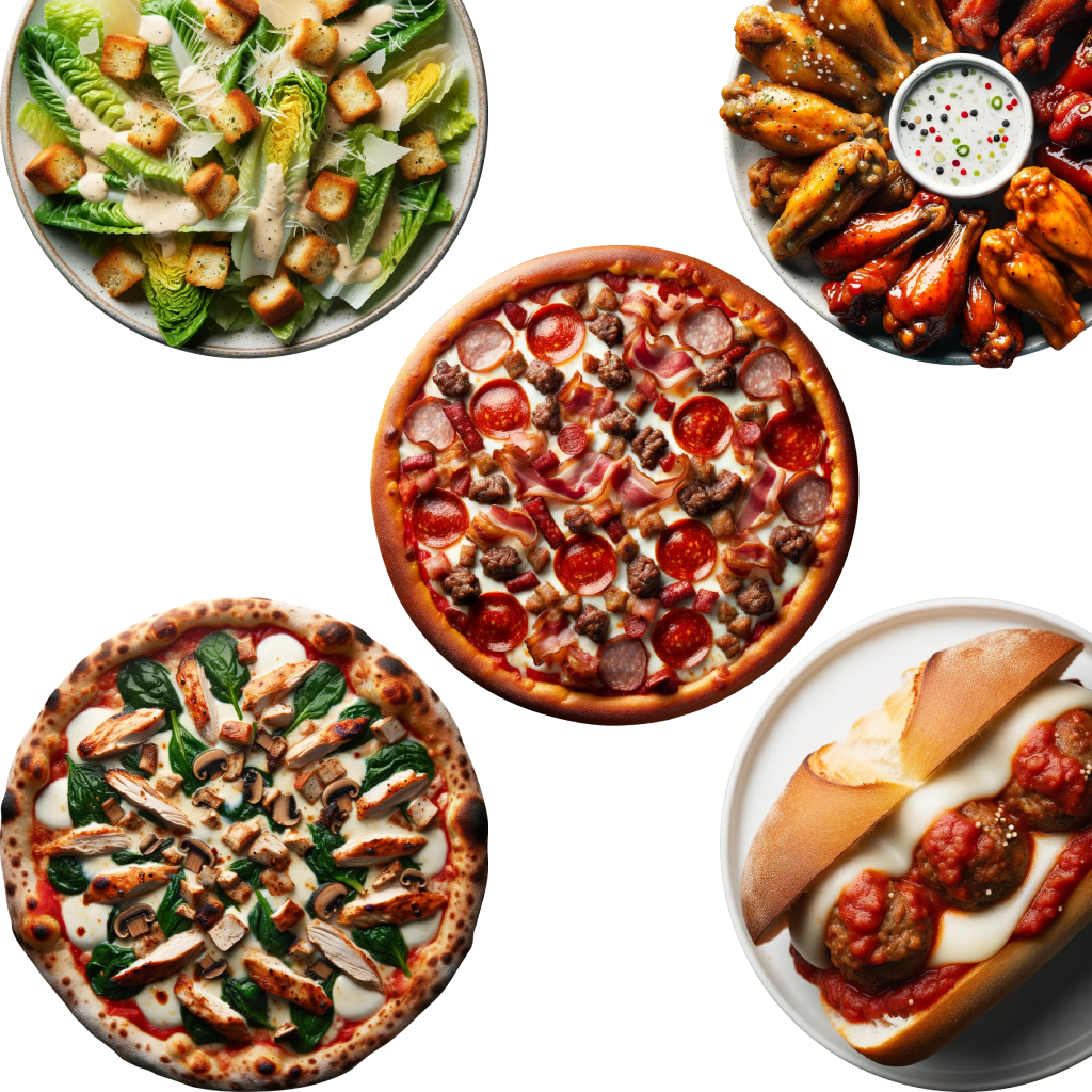 Santa Barbara Pizza House Menu