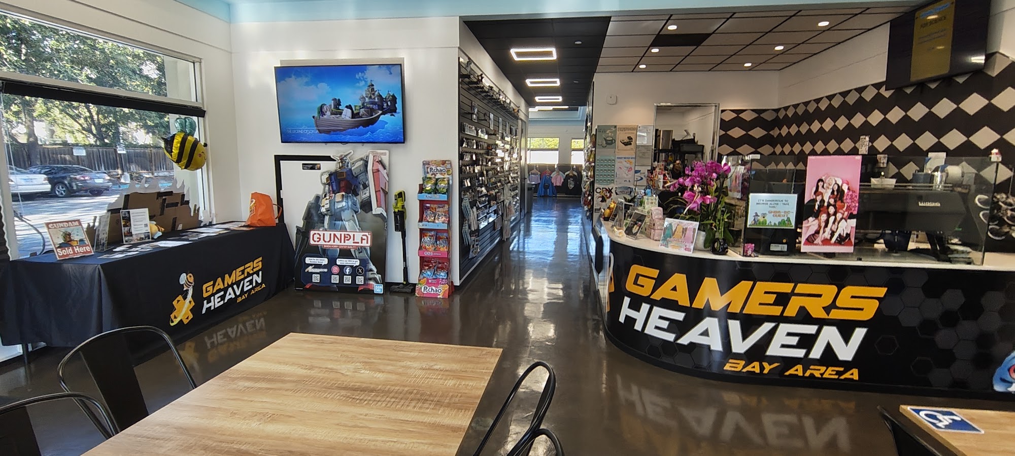 Gamers Heaven Bay Area - Cafe Menu