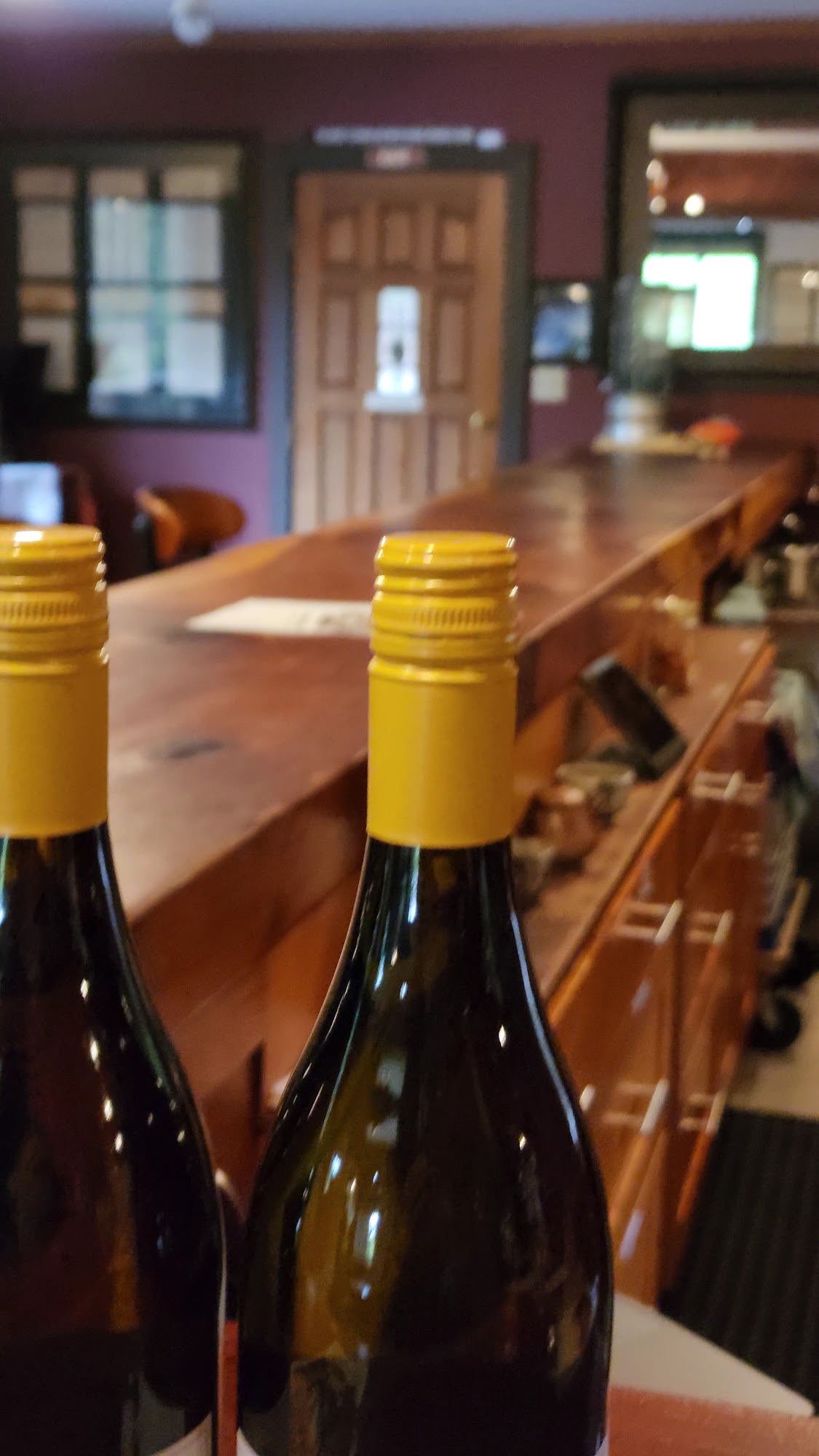 Beauregard Vineyards Menu