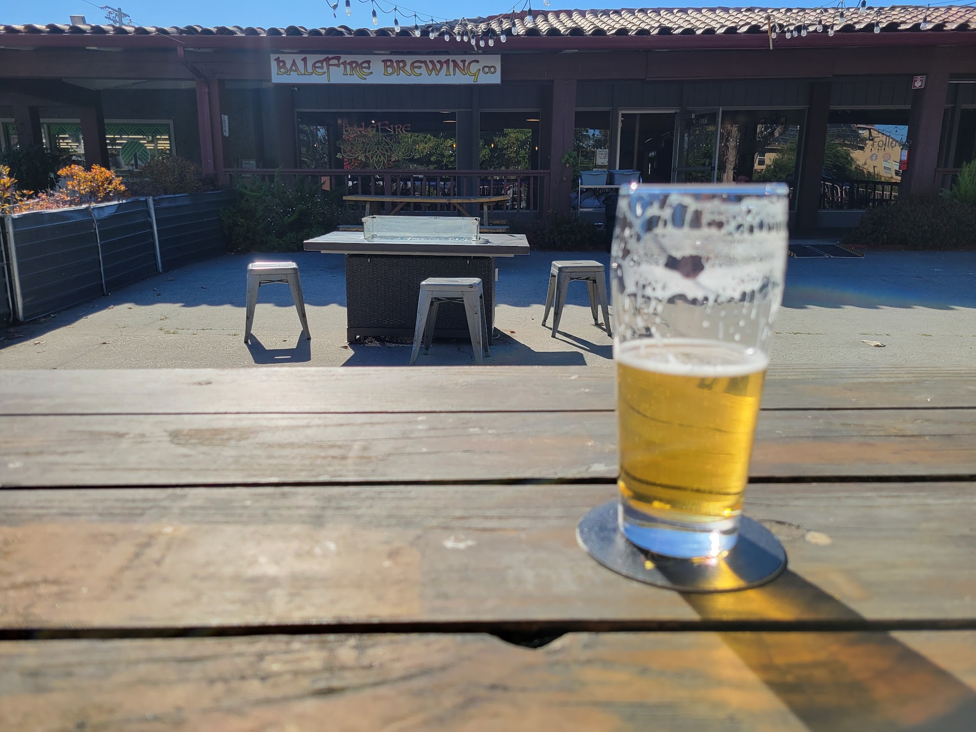 Balefire Brewing Company Menu