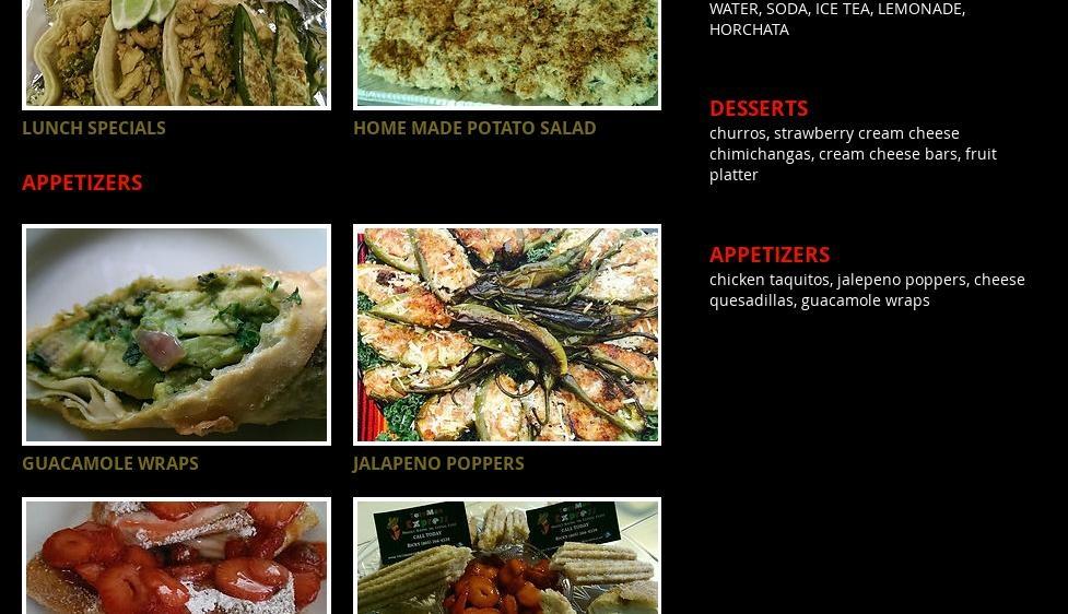 Taco Man Express Menu