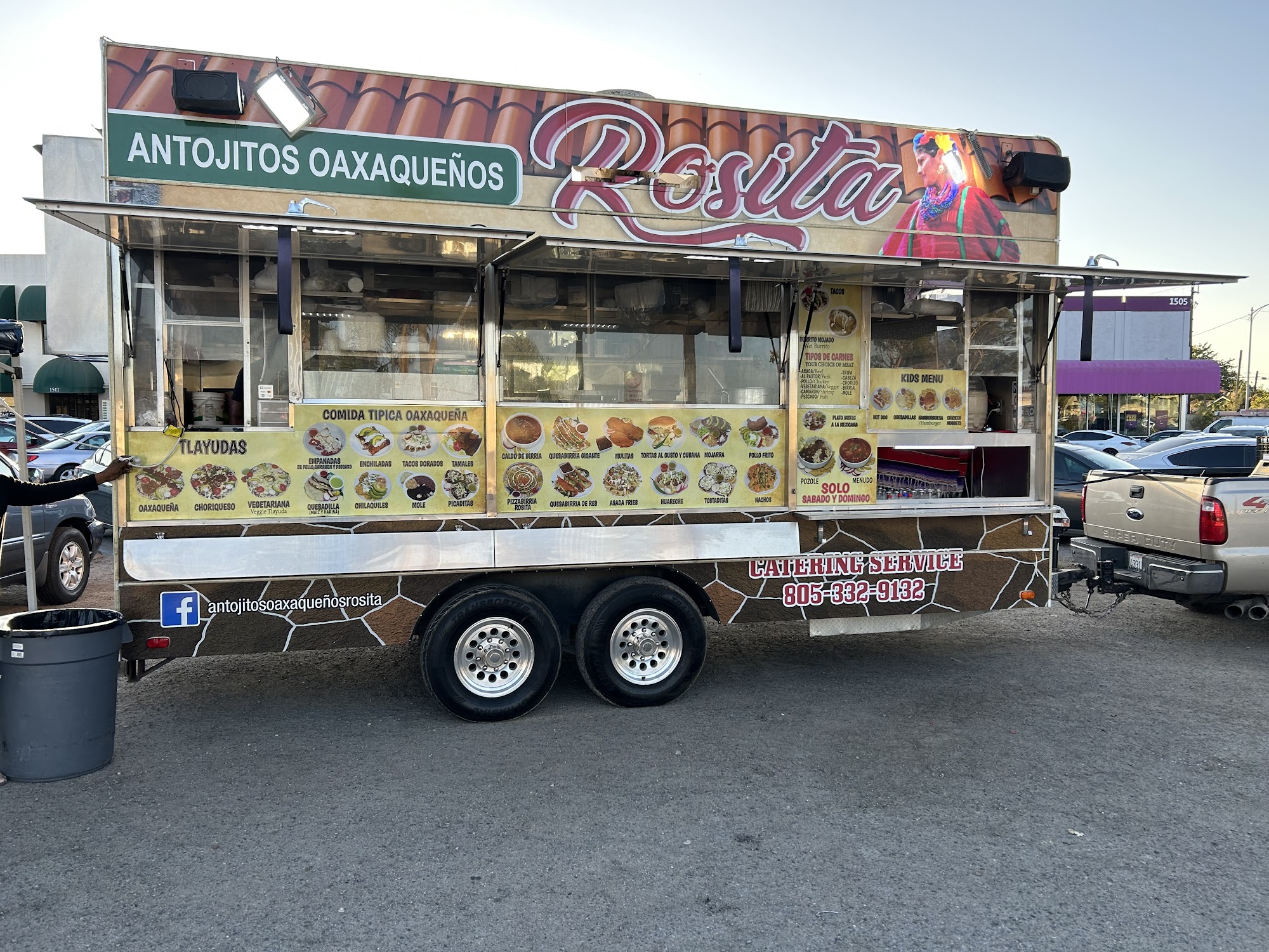 Antojitos Oaxaqueños Rosita Menu