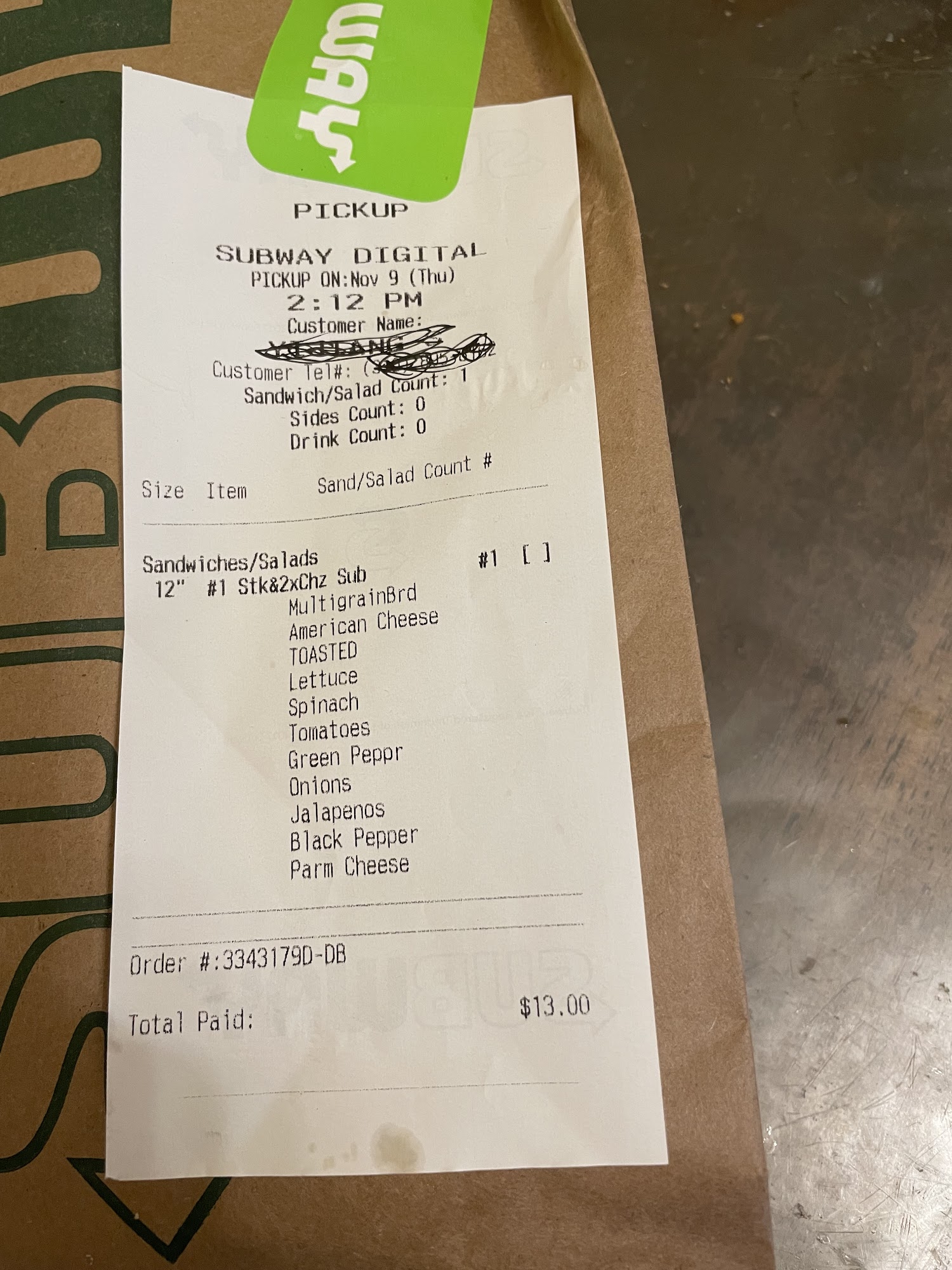 Subway Sandwiches and Catering Menu