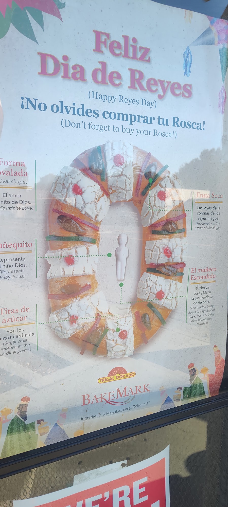 Panaderia Delia’s Bakery Menu