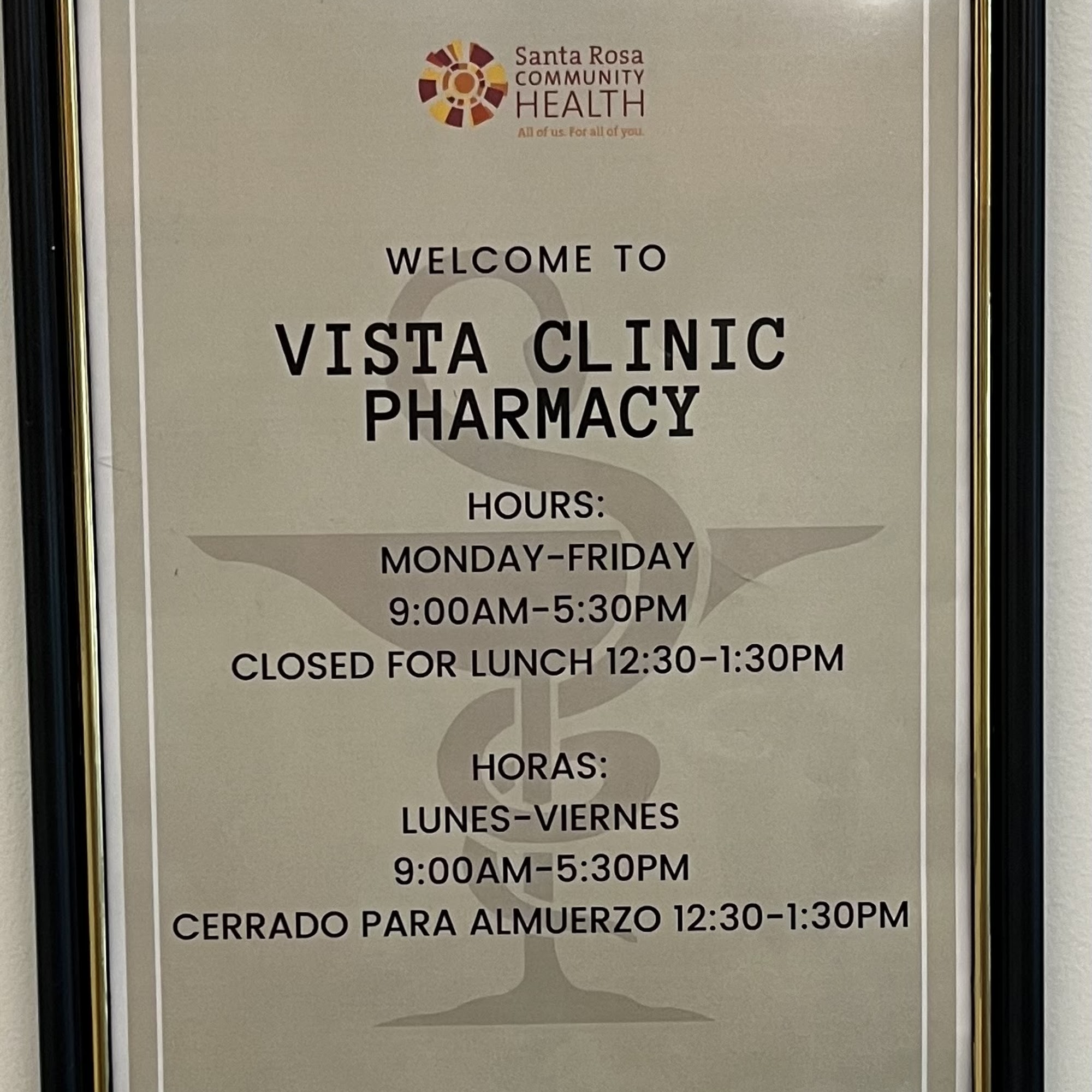 Vista Clinic Pharmacy