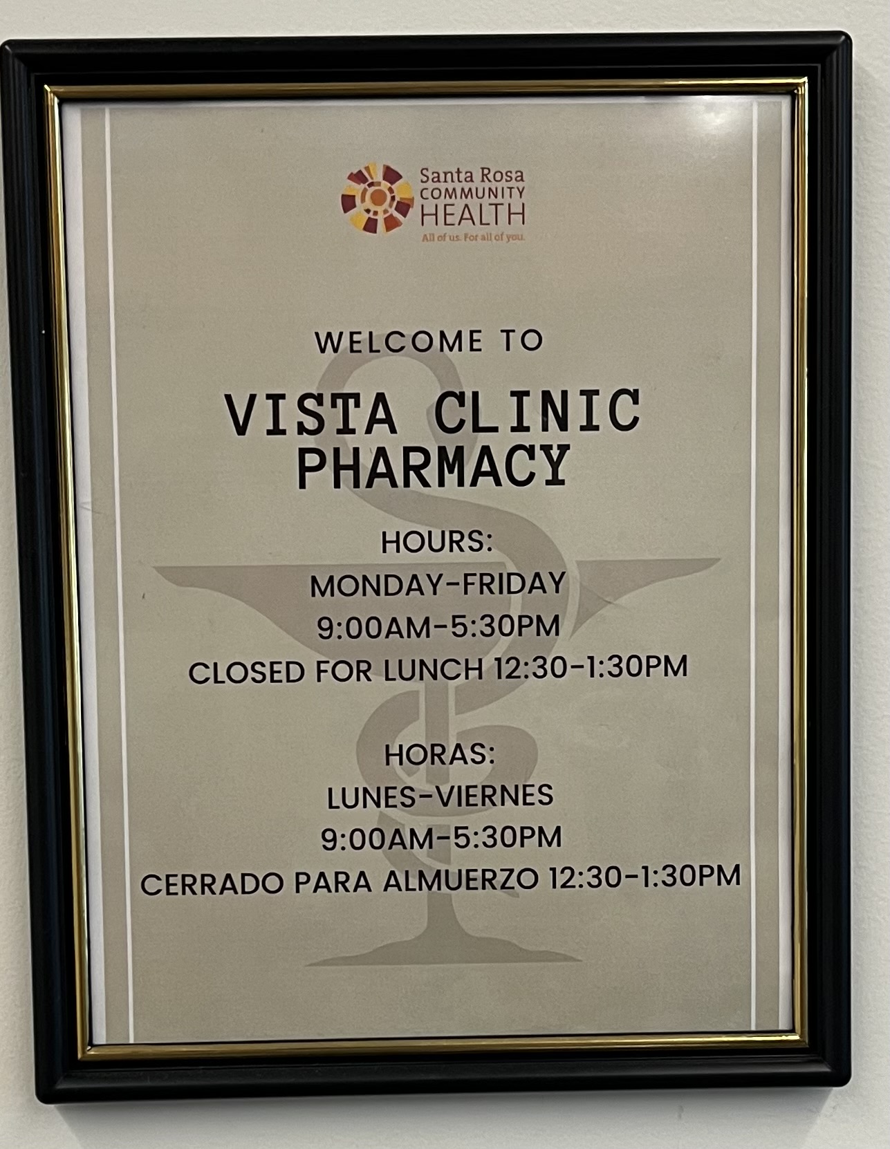 Vista Clinic Pharmacy