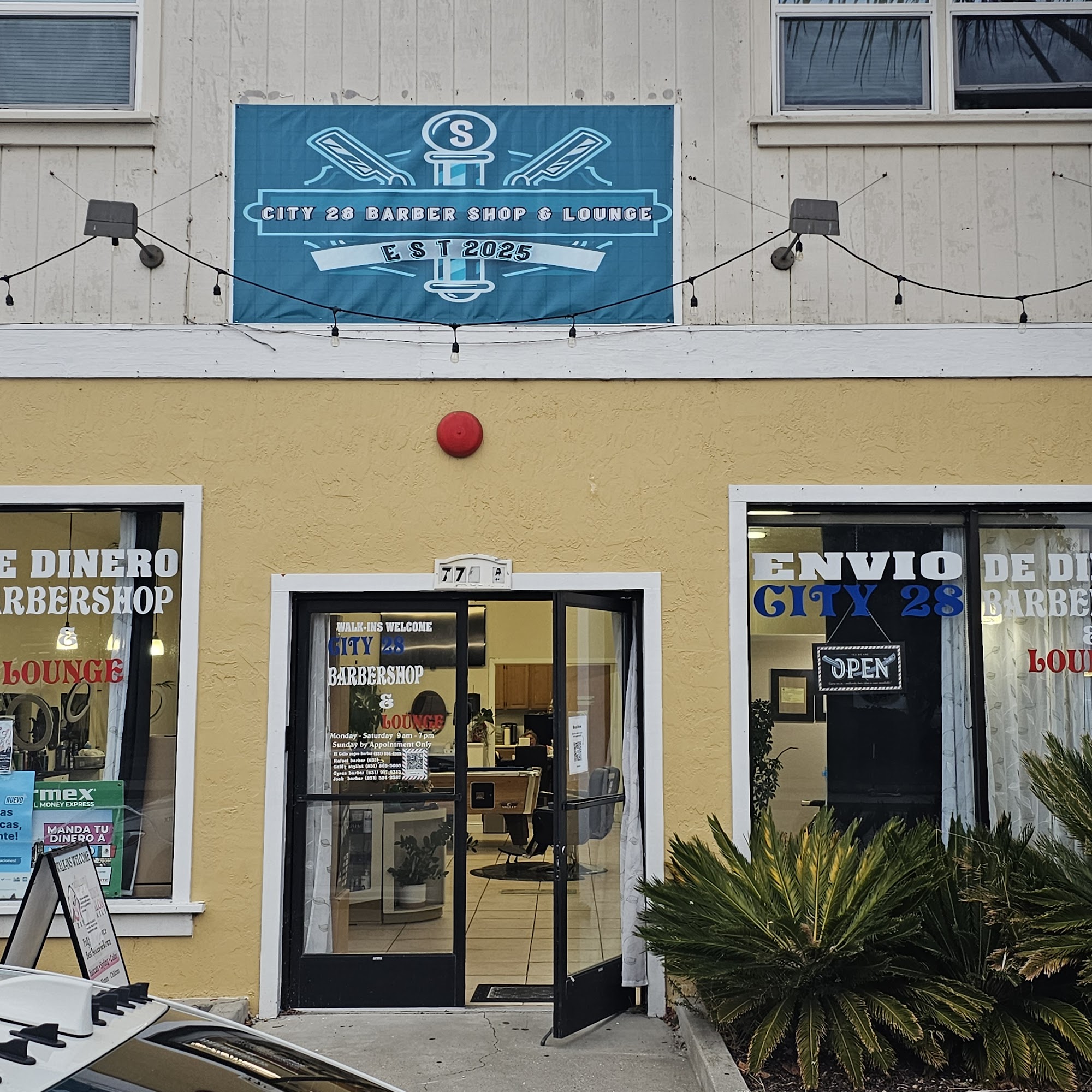 City 28 barbershop & lounge 775 Trinity Ave, Seaside California 93955